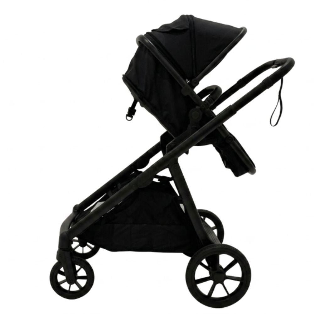 The Tribe Double Pram – Frame & 2 x Carrycot/Toddler Seat