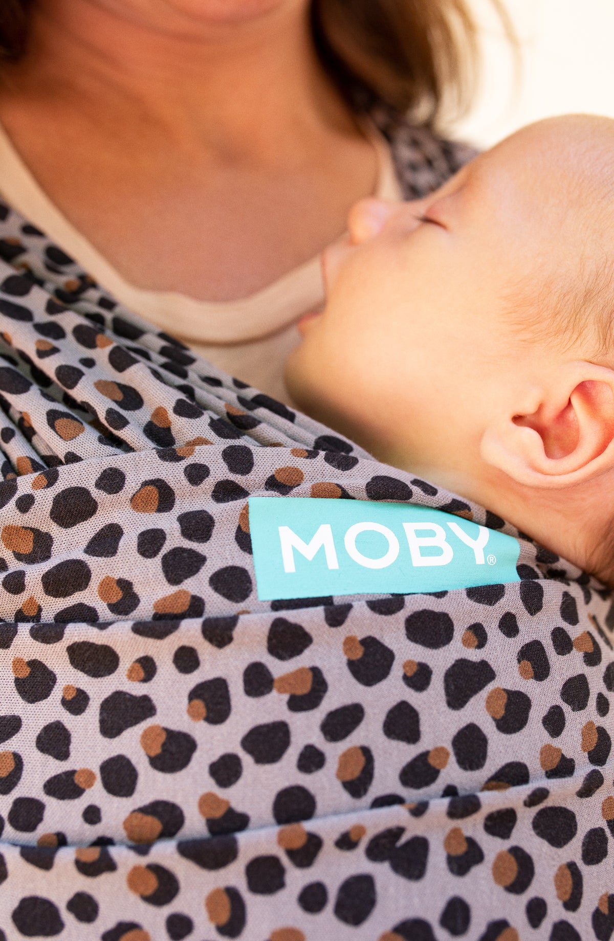 MOBY Classic Wrap Baby Carrier - Leopard