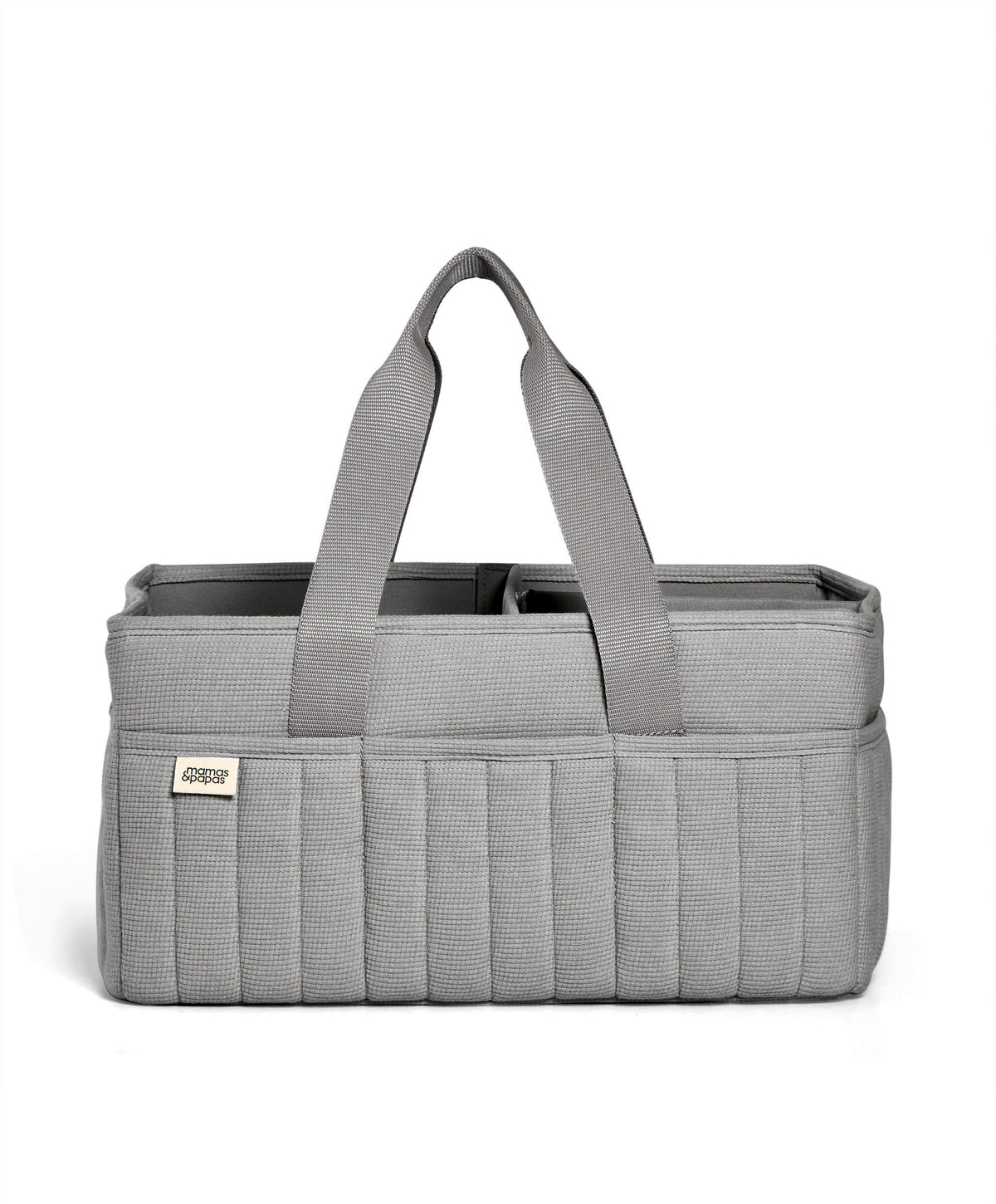 Nappy Caddy - Grey Waffle