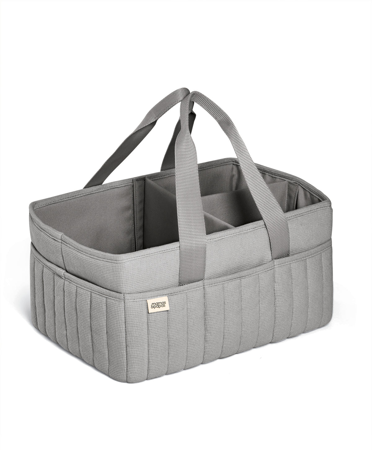Nappy Caddy - Grey Waffle