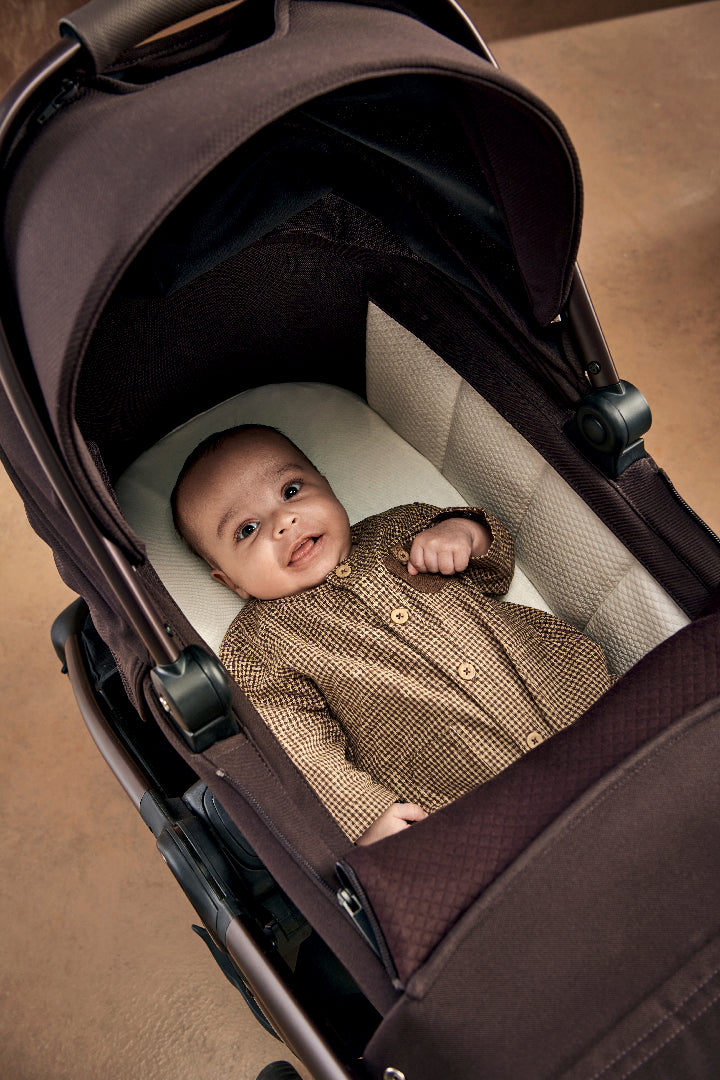 Ocarro2 All -Terrain Pram 3pc Bundle (Frame, Seat and Carrycot) - Americano