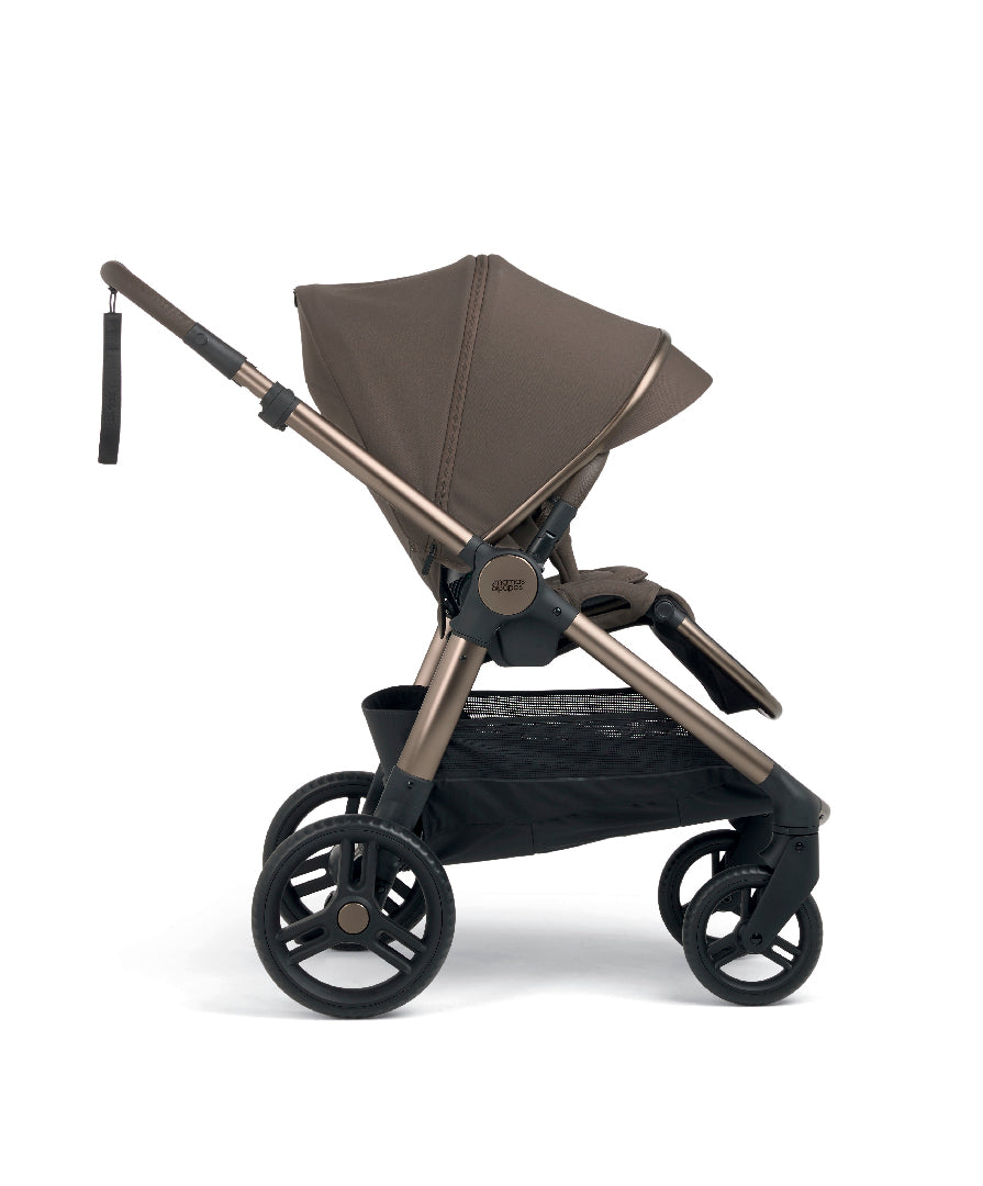 Mamas & Papas Ocarro 2 Stroller Frame Only – Crema | All-Terrain Pram for Birth to 4 Years