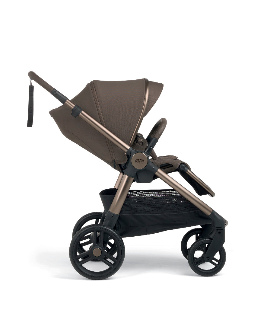 Mamas & Papas Ocarro 2 Stroller Frame Only – Crema | All-Terrain Pram for Birth to 4 Years