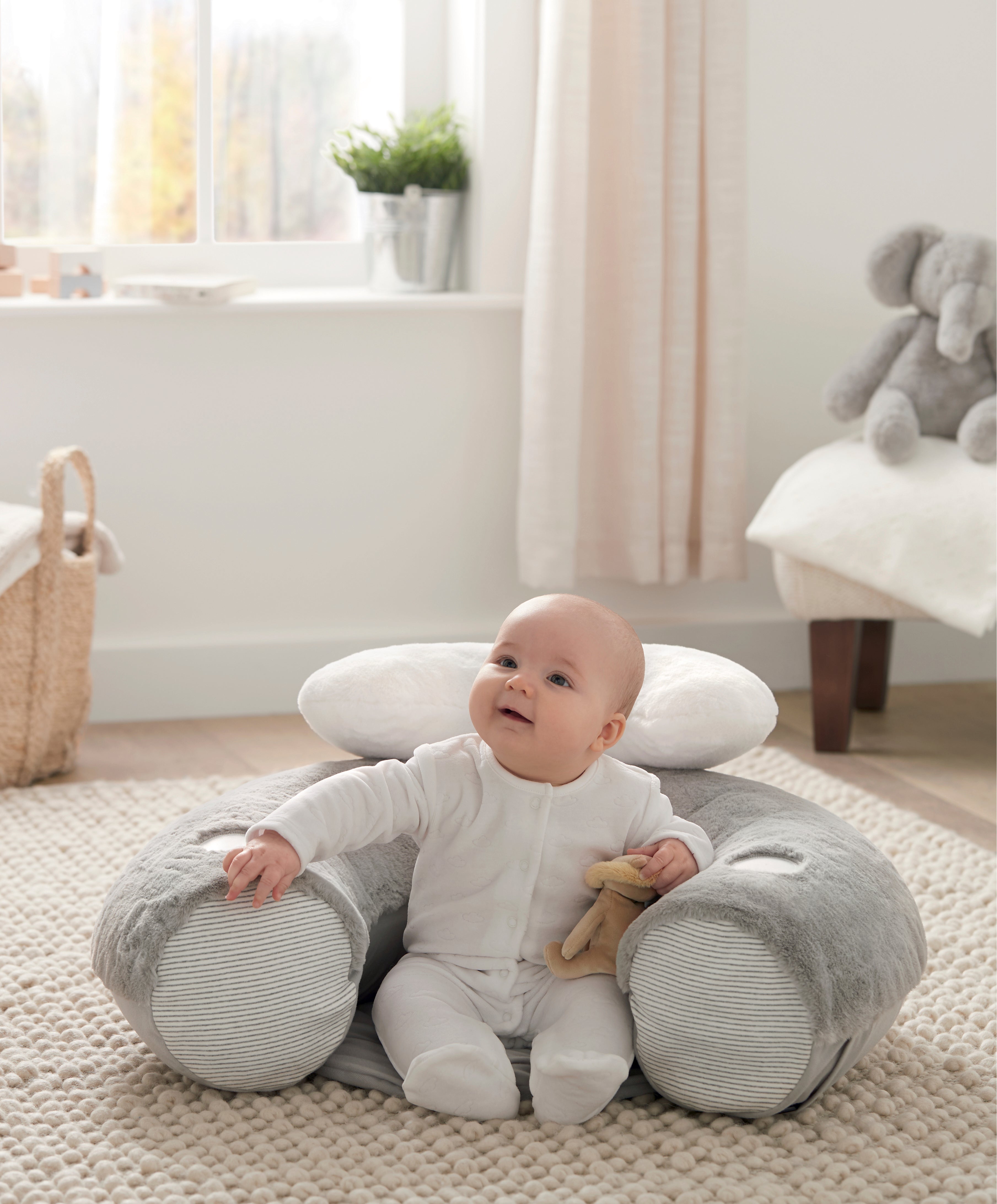 Mamas & Papas Sit & Play Baby Floor Seat - Welcome to the World