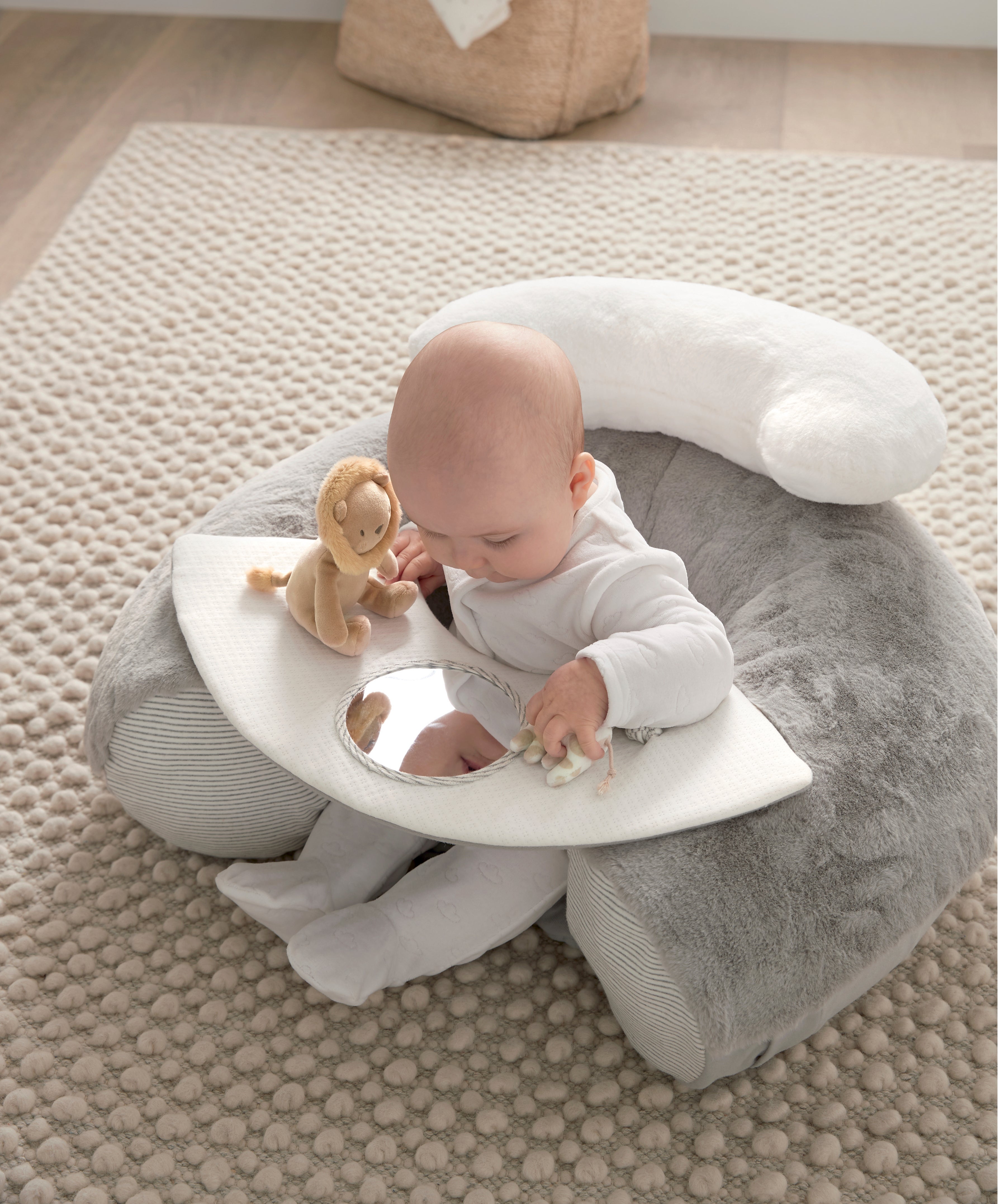 Mamas & Papas Sit & Play Baby Floor Seat - Welcome to the World