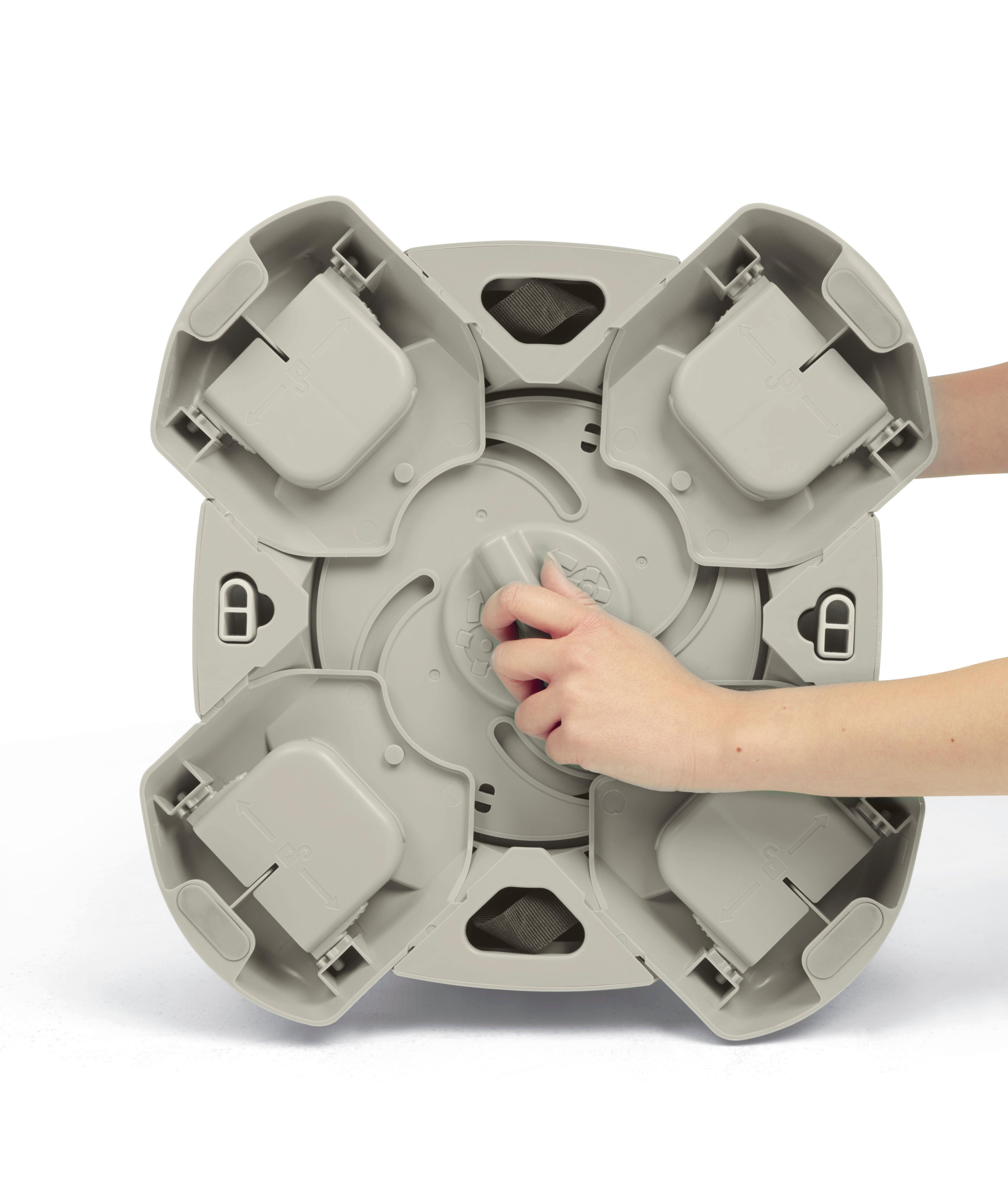 Mamas & Papas Bug 3-in-1 Floor & Booster Seat Bundle and activity bar - clay