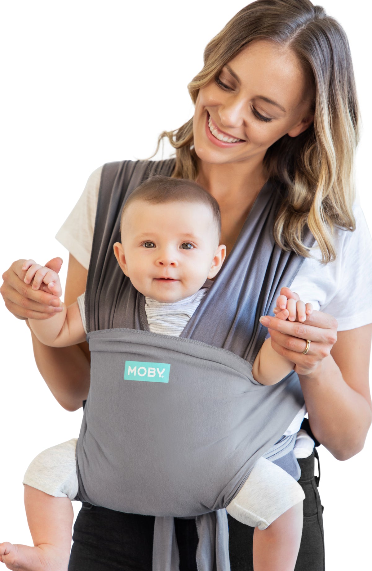 MOBY Easy-Wrap Carrier - Smoked Pearl