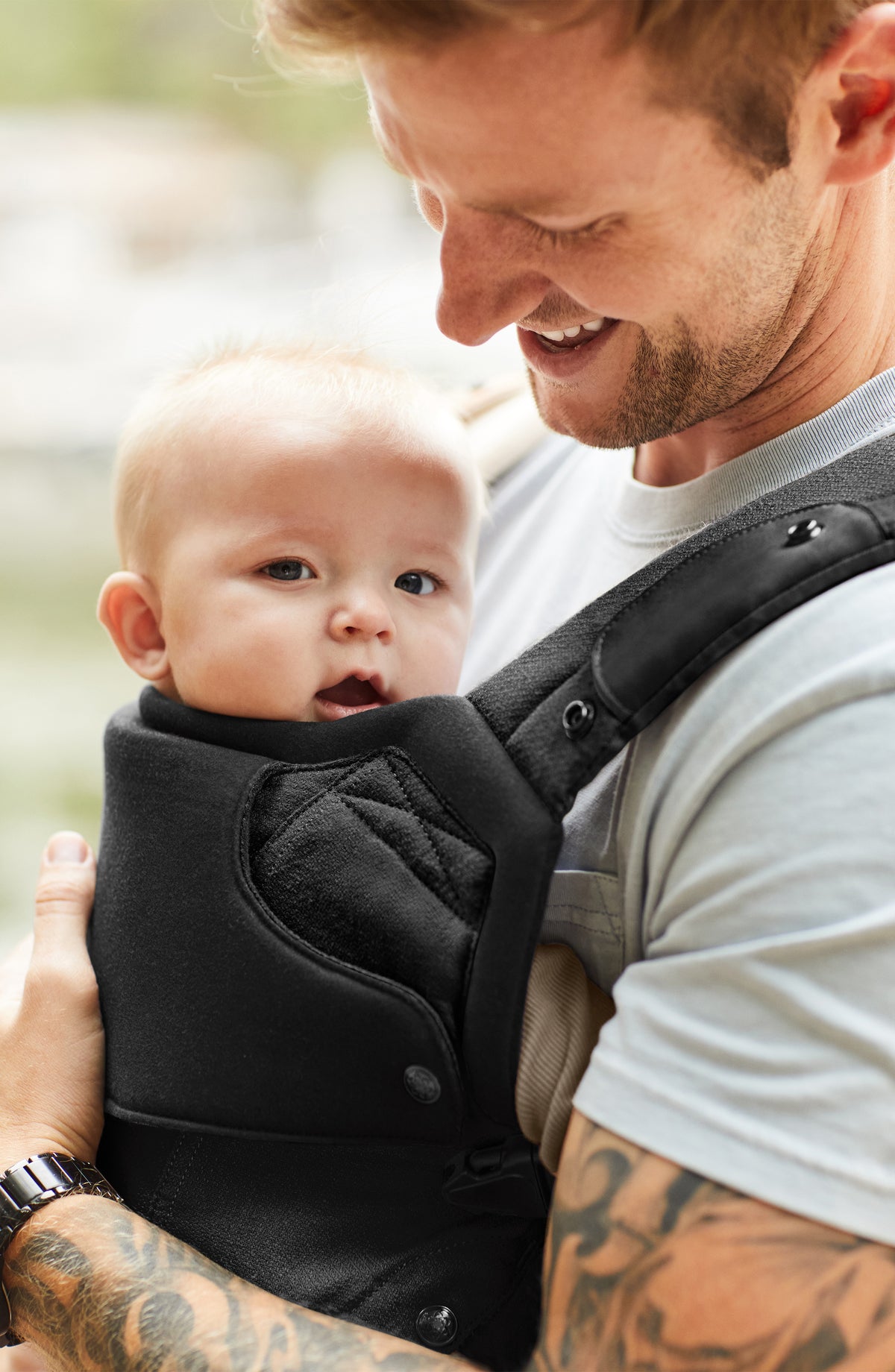 LilleBaby Elevate 6-in-1 Baby Carrier - Basalt
