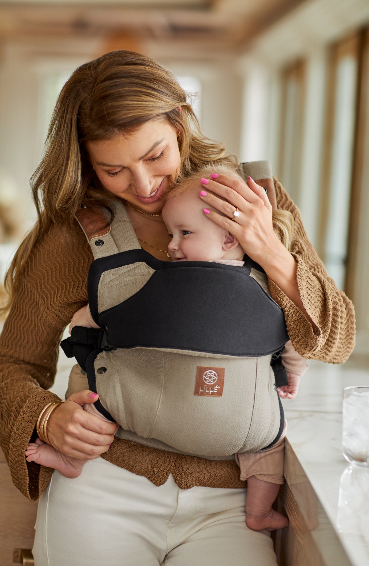 LilleBaby Elevate 6-in-1 Baby Carrier - Warm Sand