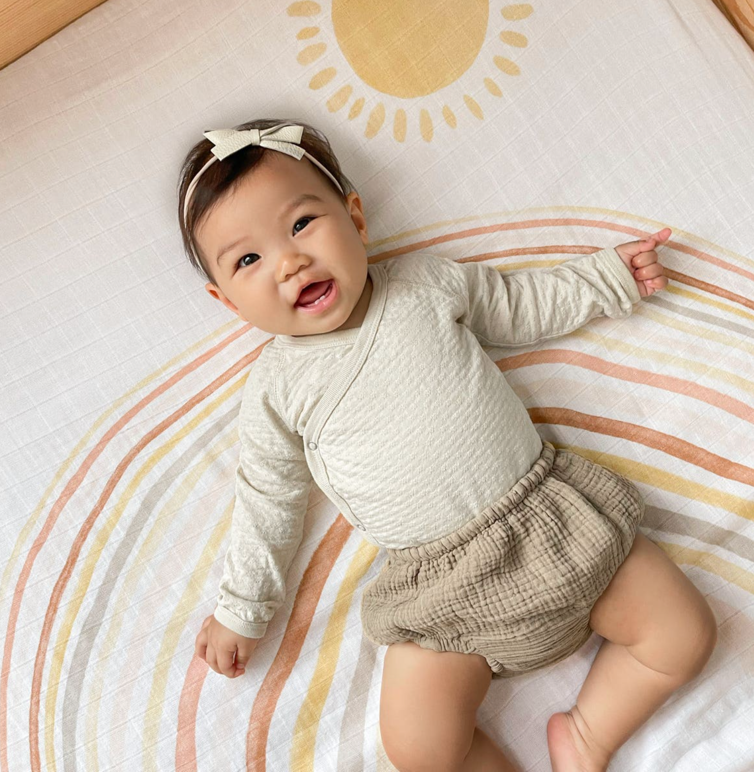 Aden + Anais Muslin Dream Blanket - Keep Rising Rainbow
