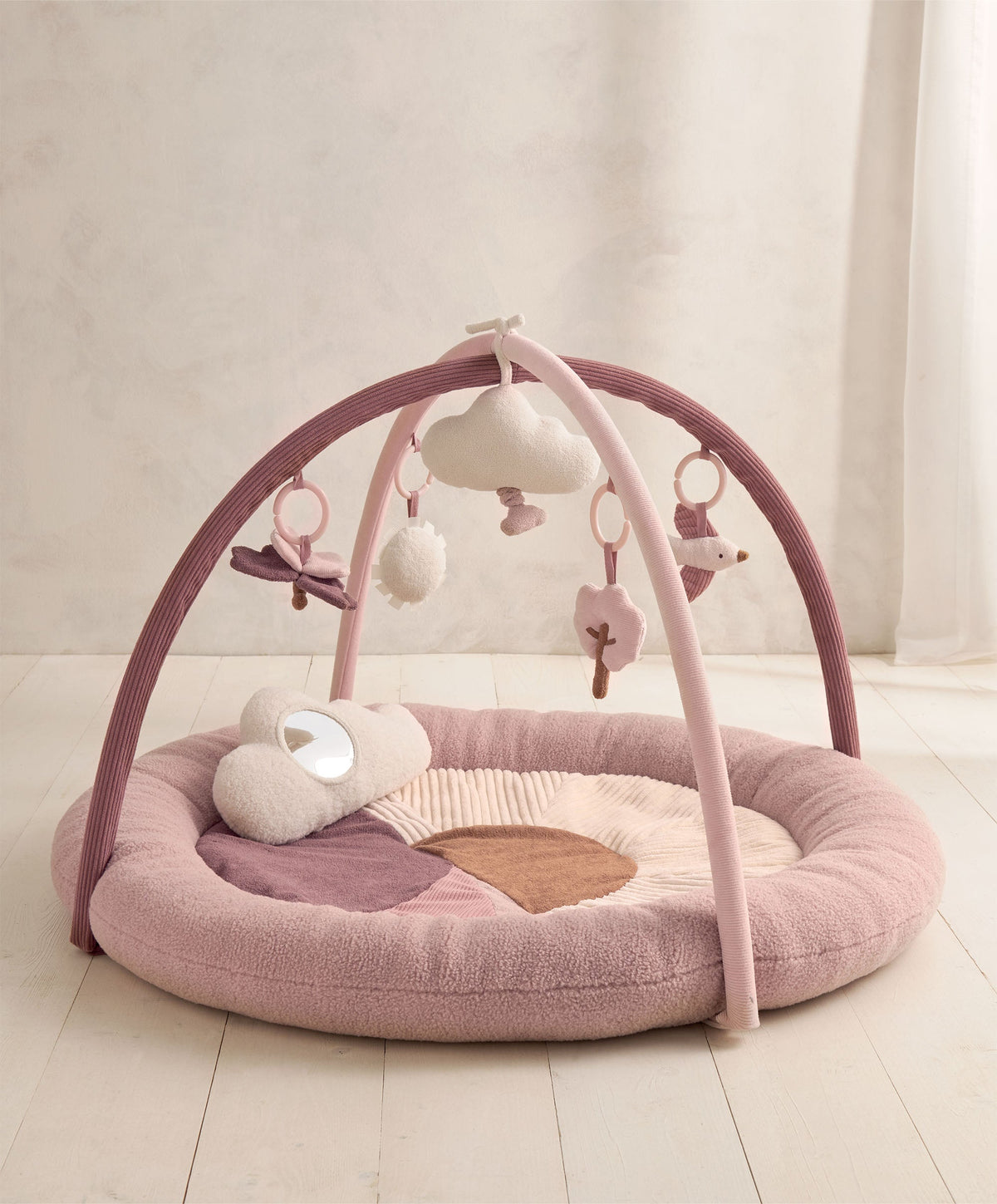 Welcome to the World Playmat - Floral