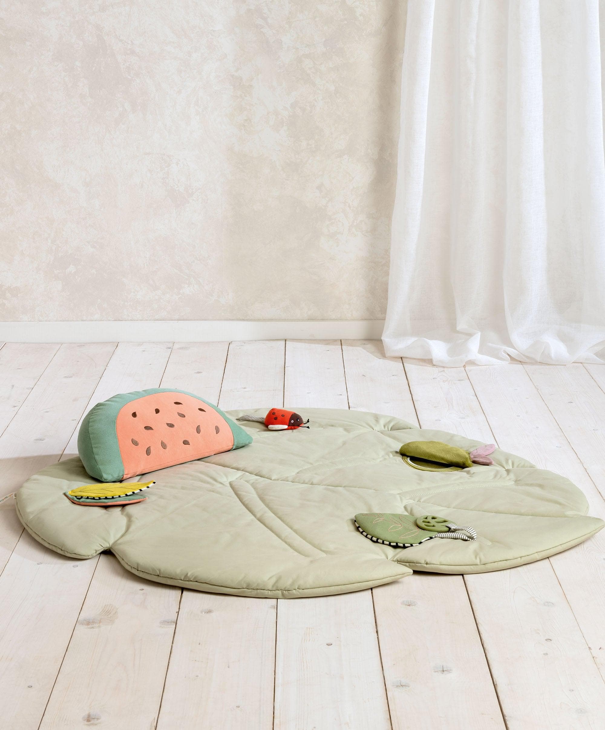 Babyplay Leaf Playmat & Gym (2 Piece Bundle)