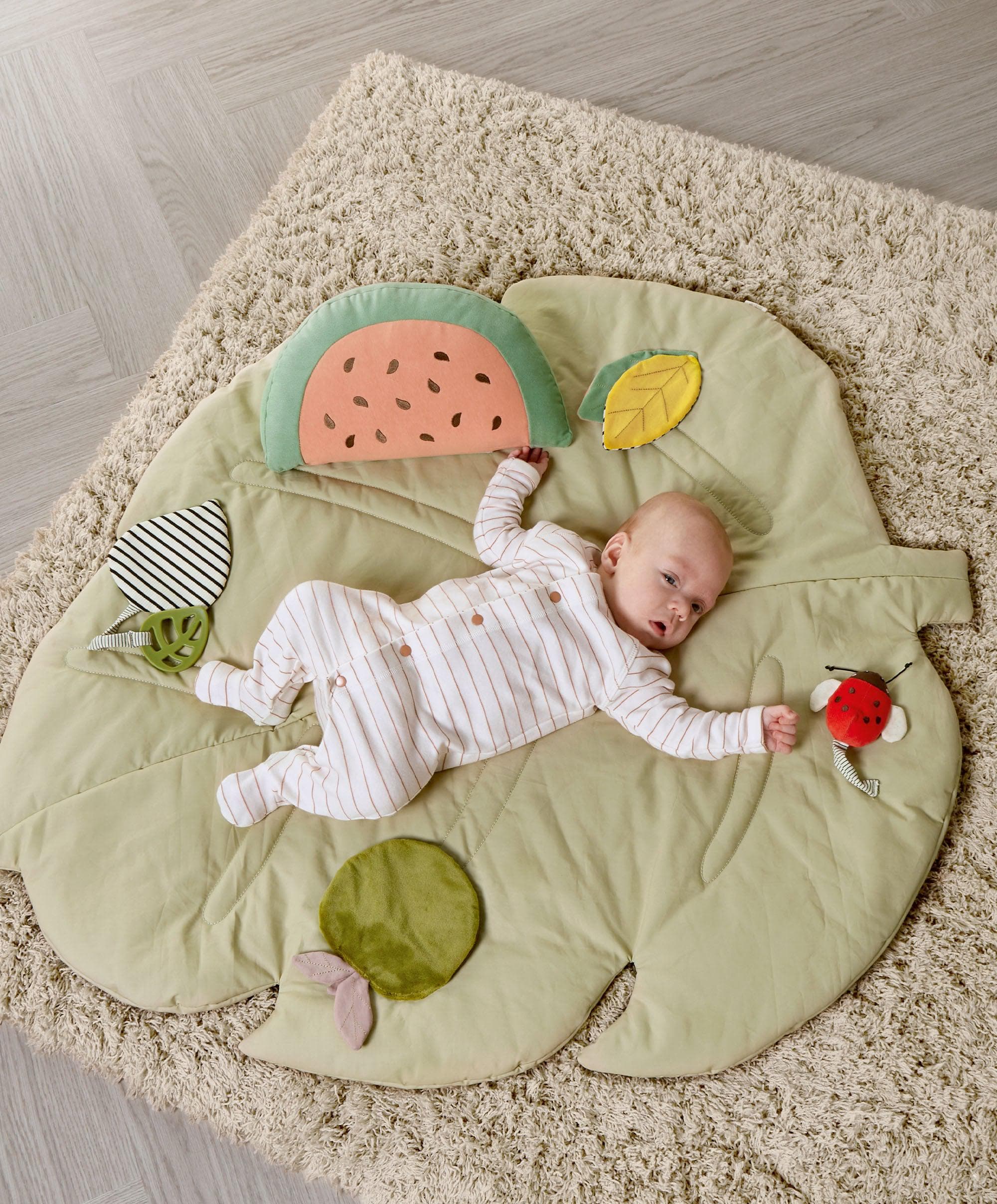Babyplay Leaf Playmat & Gym (2 Piece Bundle)