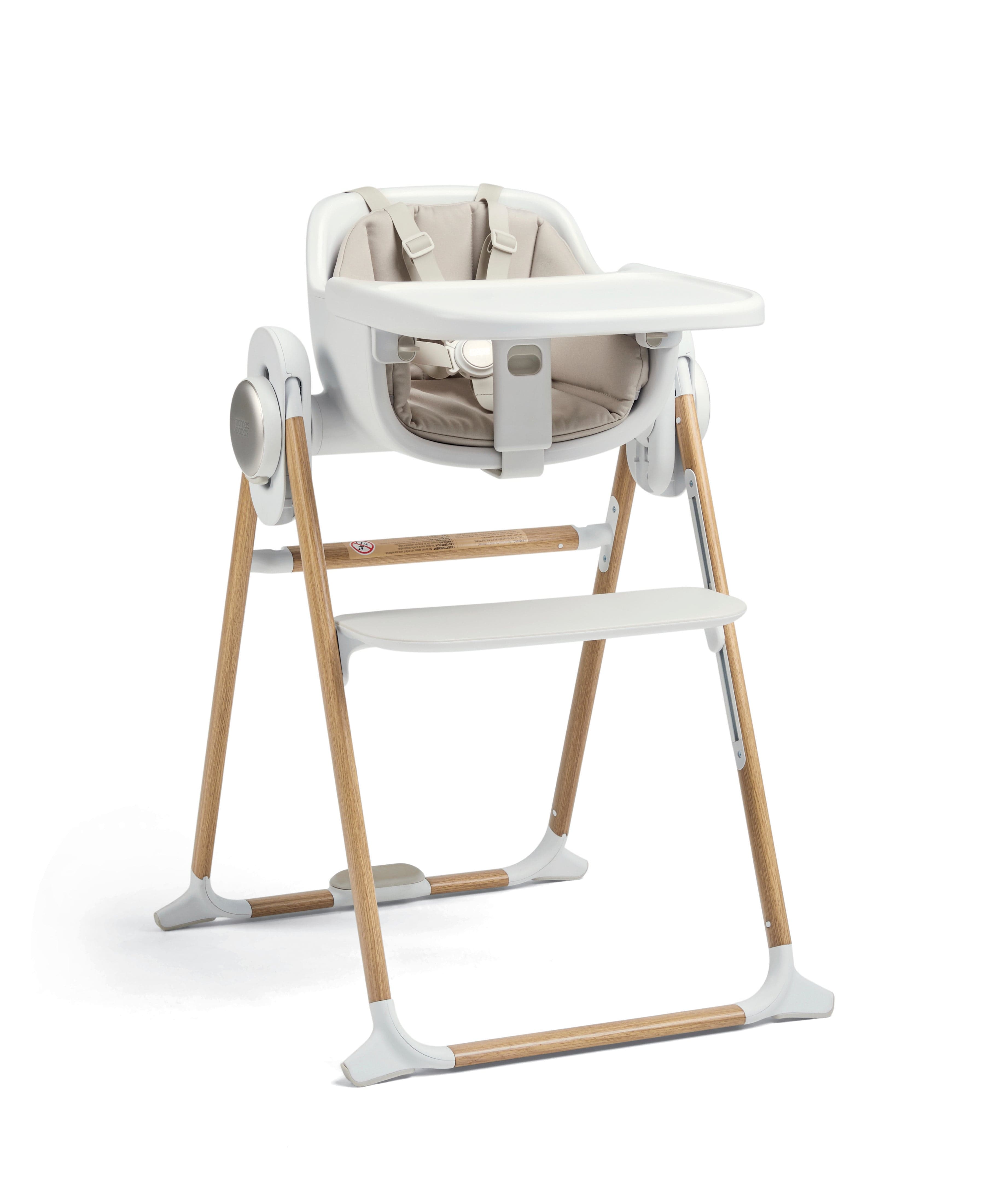 Mamas & Papas Eno Highchair, Bouncer & Cushion Complete Bundle - Cashmere