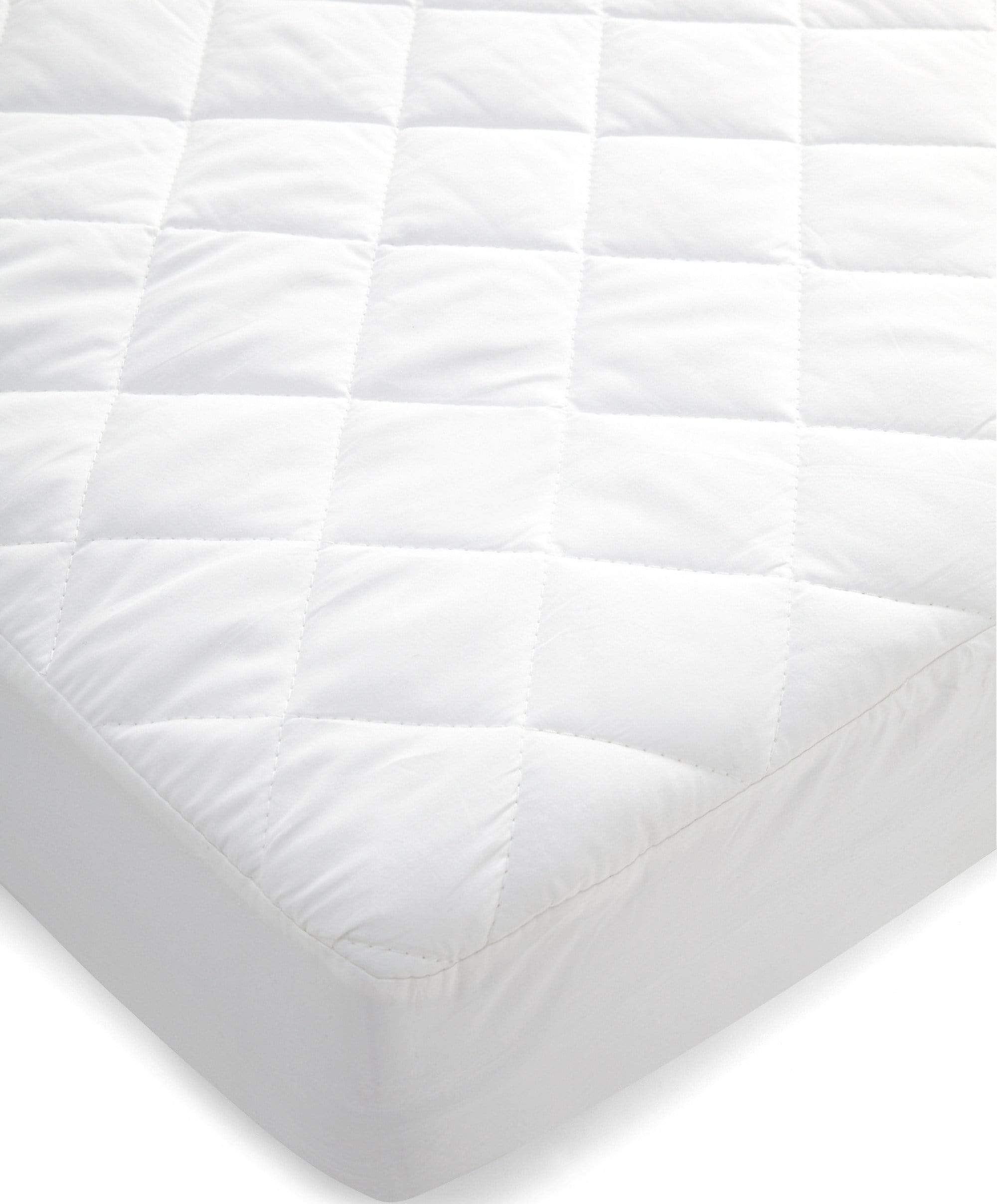 Harwell White 4 Piece Set with Cotbed, Mattress, Fitted Sheets & Mattress Protector