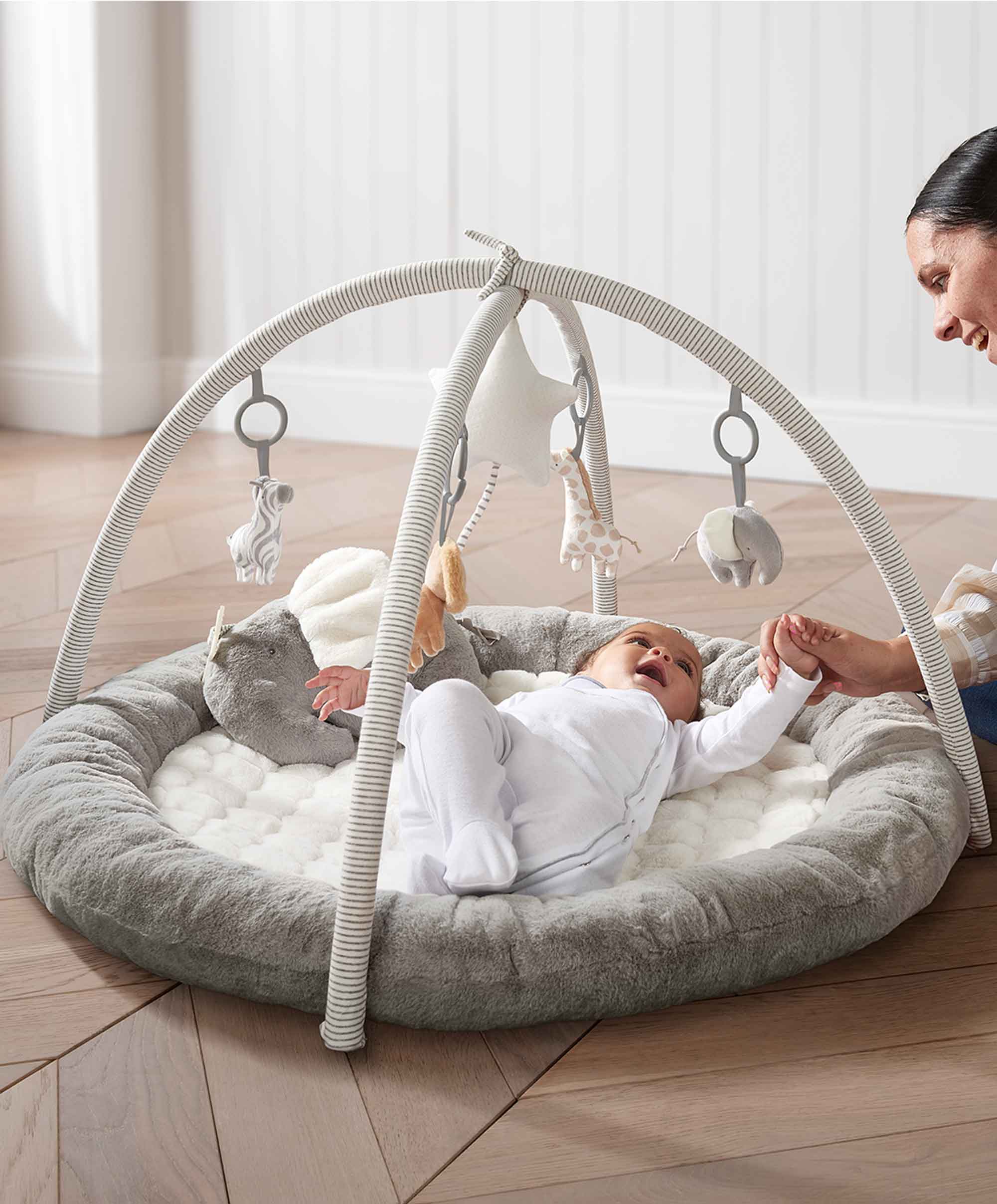Playmat Bundle (3 Pieces) - Welcome to the World Grey
