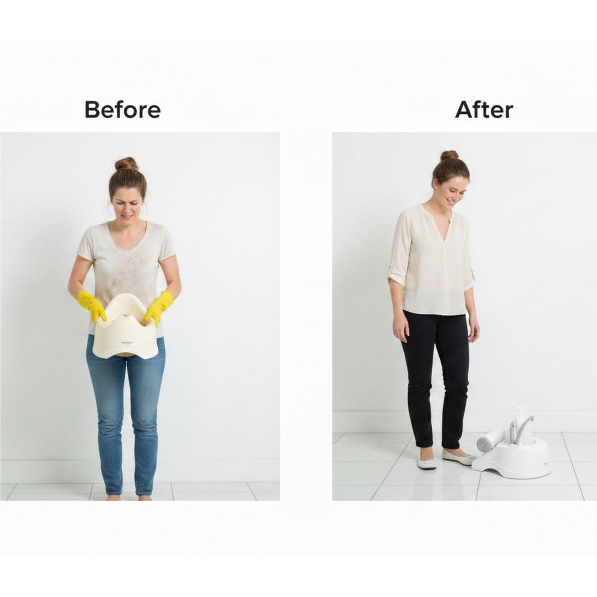 Clean Flush Potty – Flushable & Biodegradable | Toilet Training & Camping