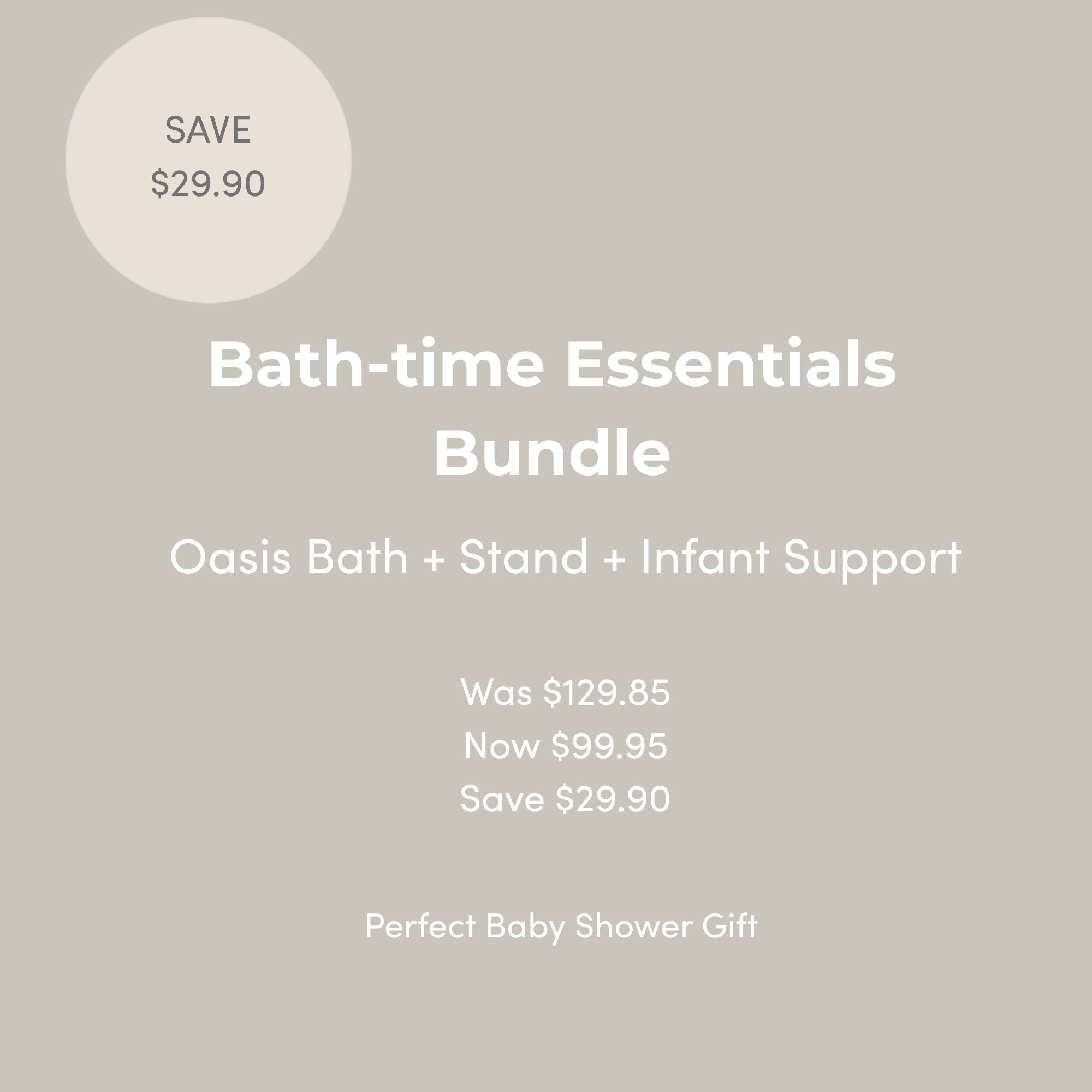 Bath Time Essentials Bundle