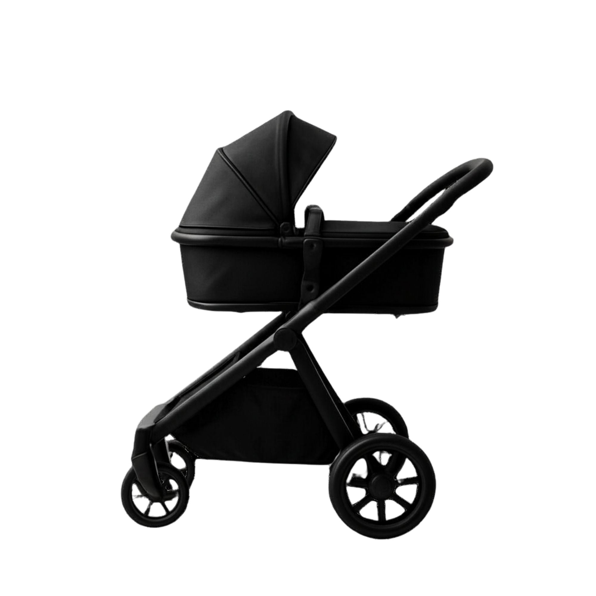 The Tribe Convertible Pram – Frame, Carrycot & Toddler Seat
