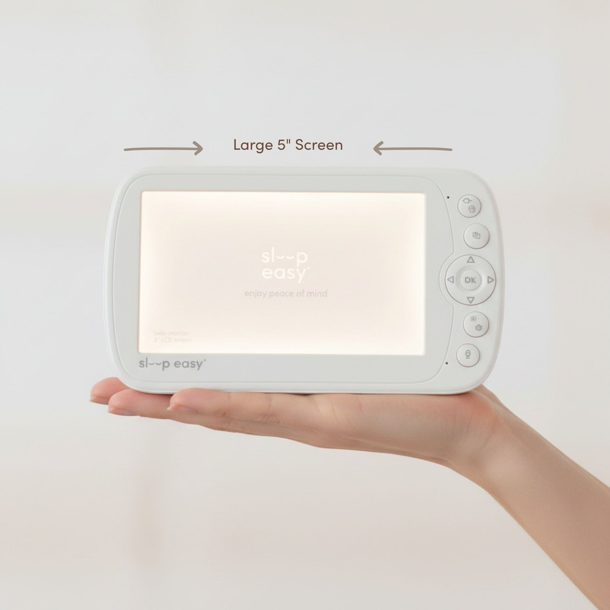 Sleepeasy Sonno 5" Crystal Clear Video Baby Monitor with Camera