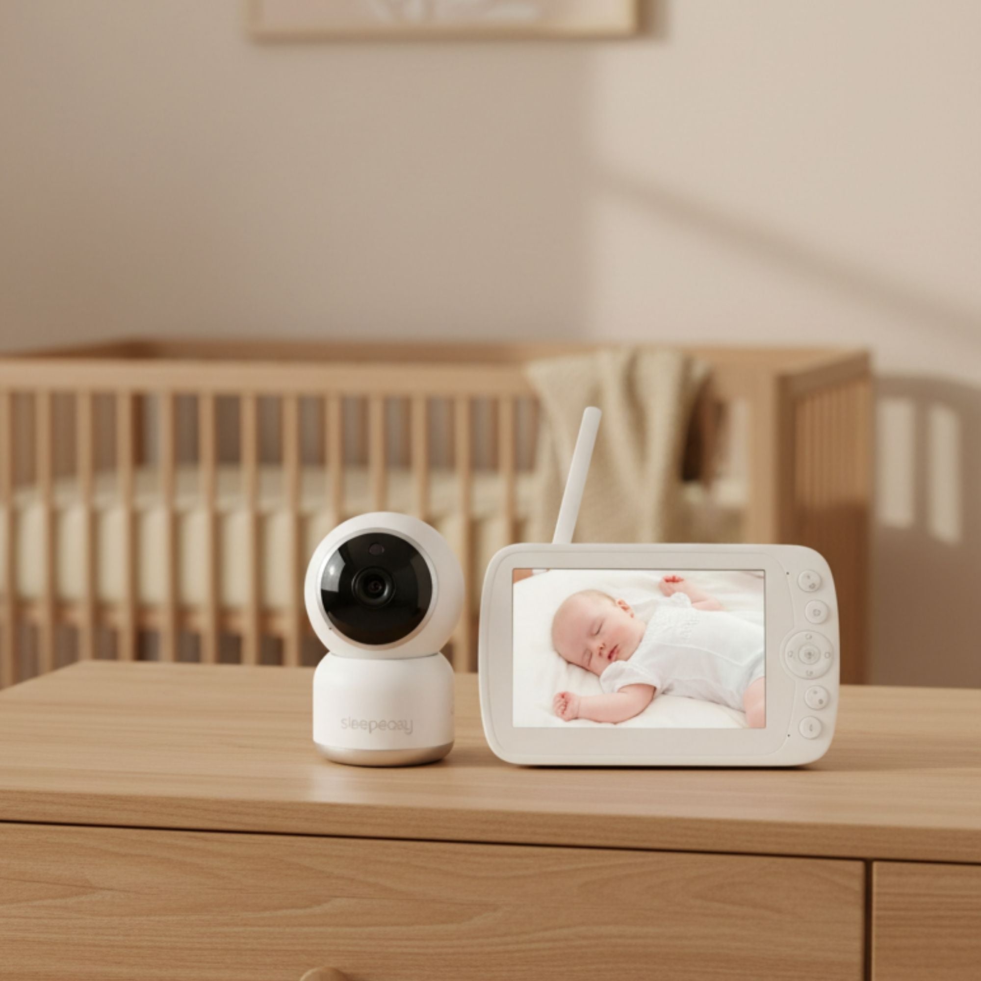 Sleepeasy Sonno 5" Crystal Clear Video Baby Monitor with Camera