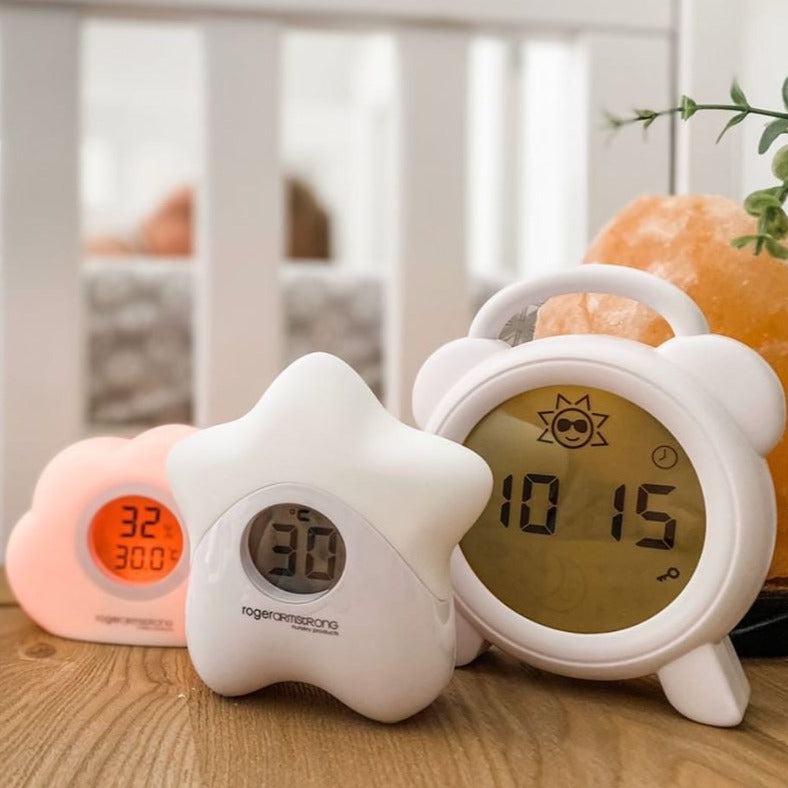 Babystudio Star Colour Changing Night Light and Room Temperature Star