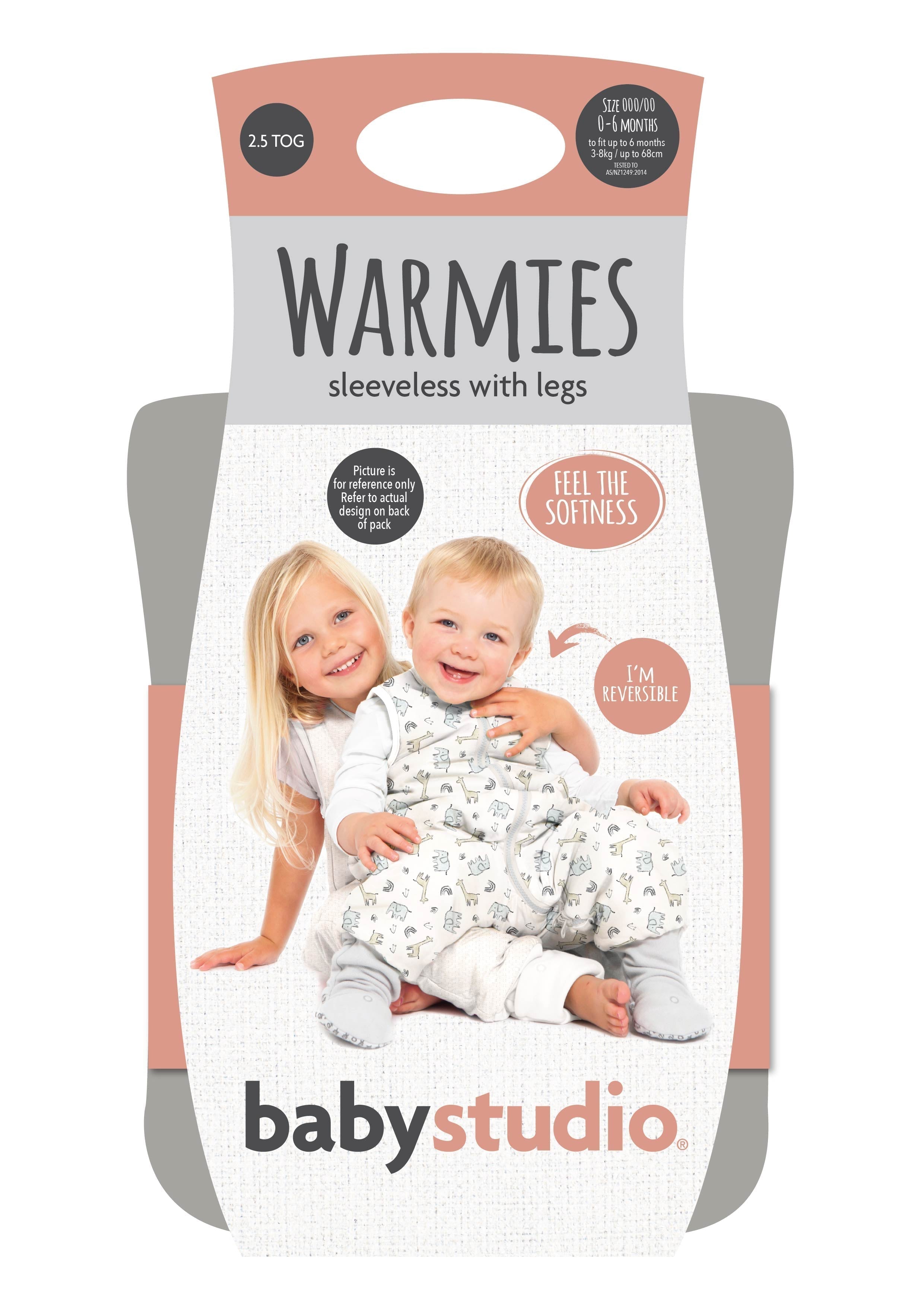 Sleeping Bag with Legs – Babystudio Warmies | 2.5TOG 1-2 Years