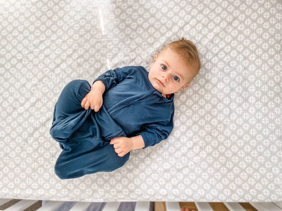 Babystudio Swaddlebag Bamboo 0.5 TOG Large - Navy