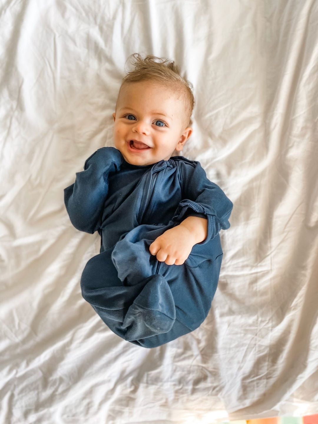 Babystudio Swaddlebag Bamboo 0.5 TOG Large - Navy