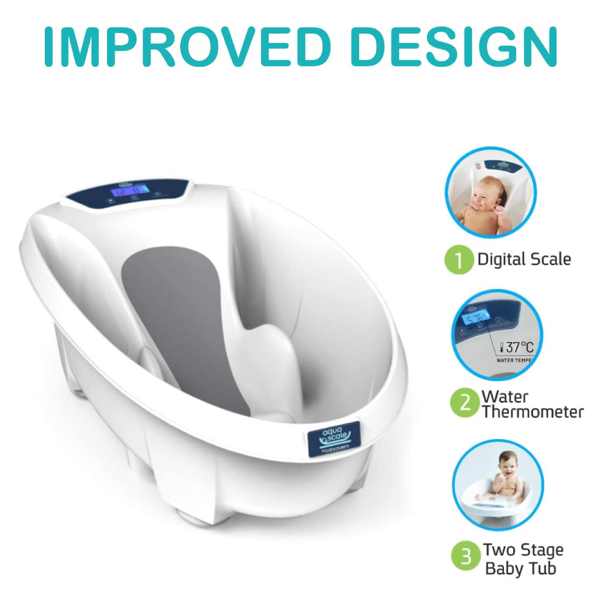 3 in 1 - AquaScale Bath (stand sold separately)