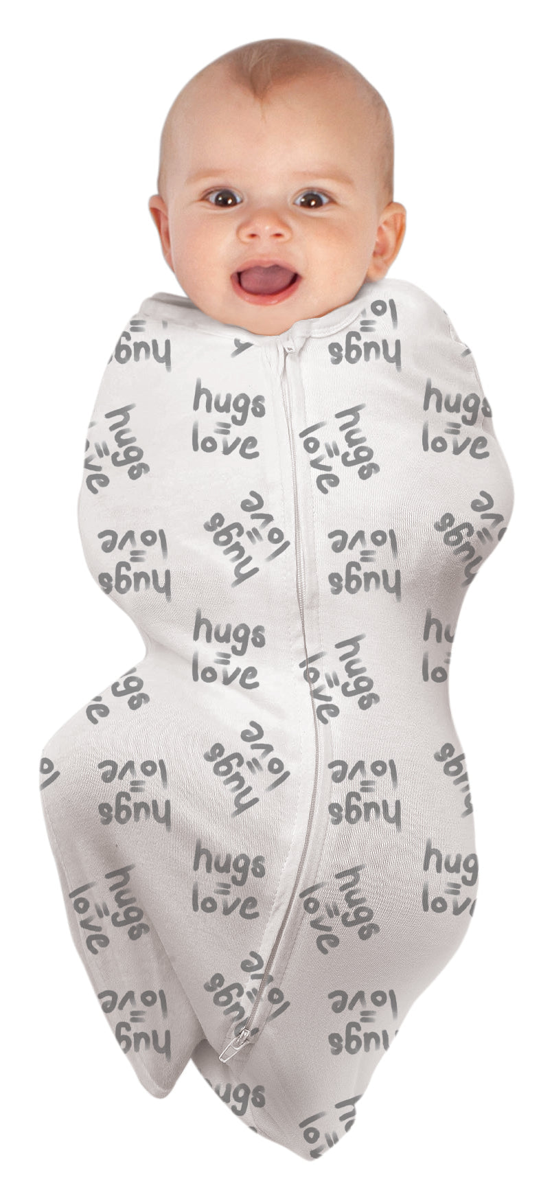 babystudio swaddlepouch cotton small (3-9m) - hugs equal love