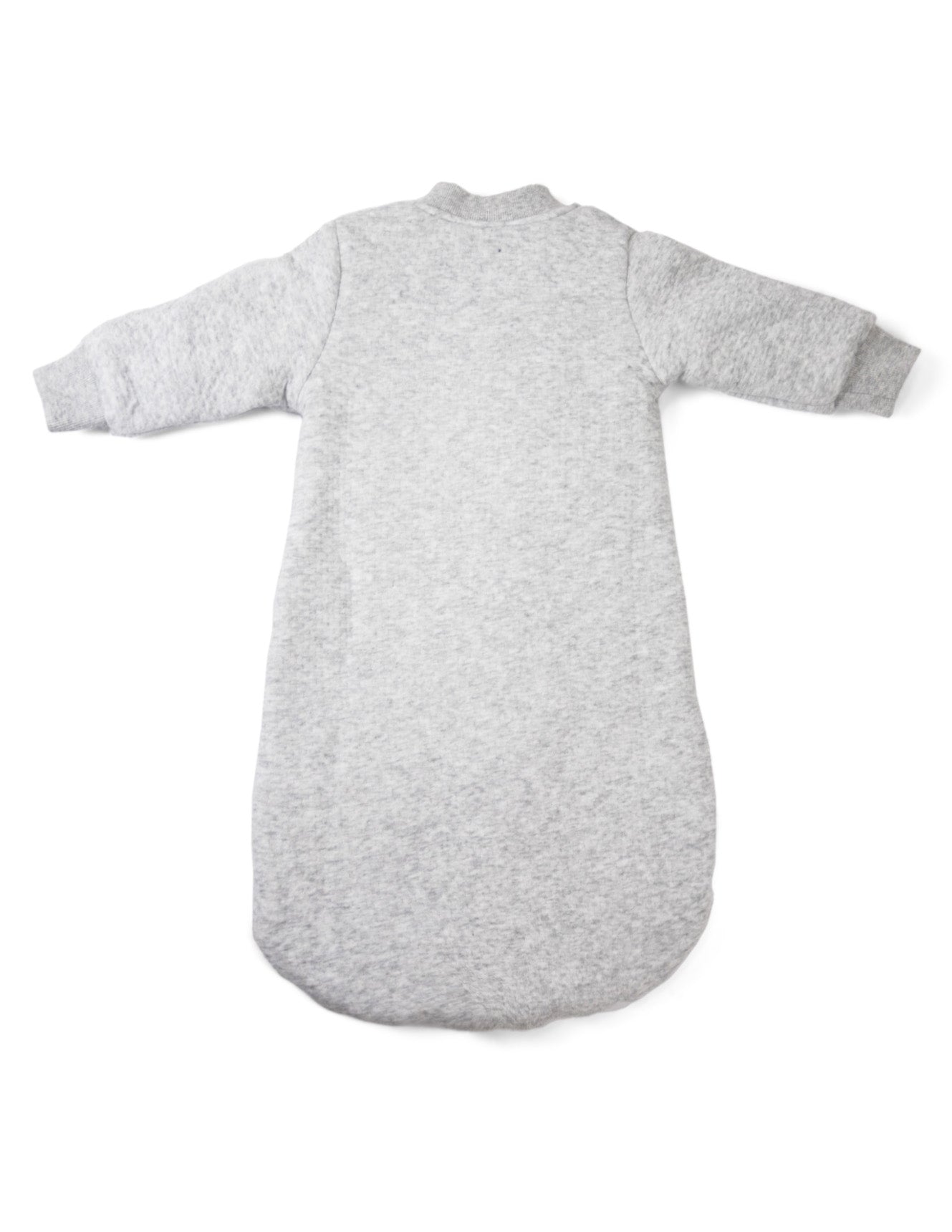 sleeping bag cotton with arms 3.0 TOG - grey marle/grey lines