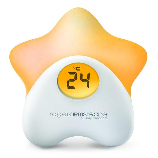 Babystudio Star Colour Changing Night Light and Room Temperature Star