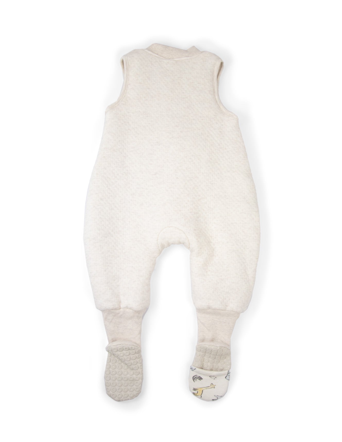 warmies cotton sleeveless with legs 2.5 TOG - oatmeal/rumble jungle