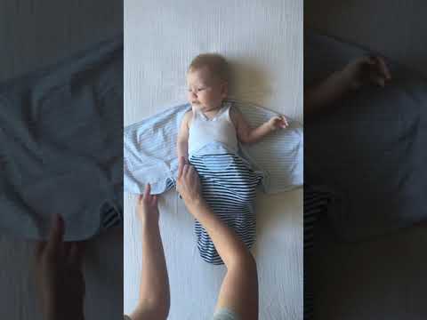 babystudio swaddlewrap cotton large (3-9m) - rose