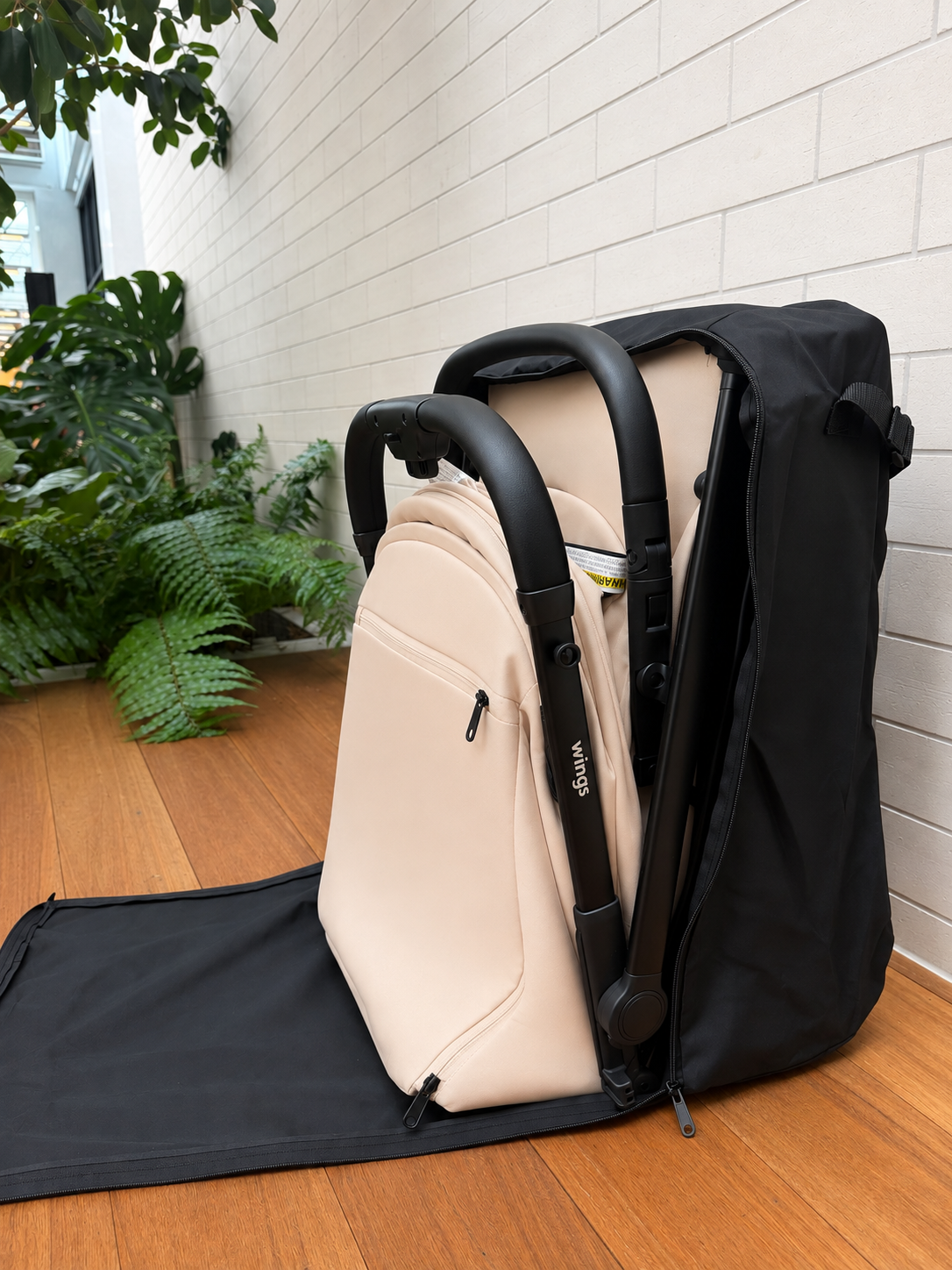 Wings Travel Stroller - Green
