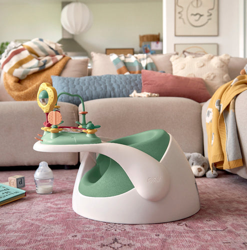 Snug Floor Seat with Activity Tray - Eucalyptus