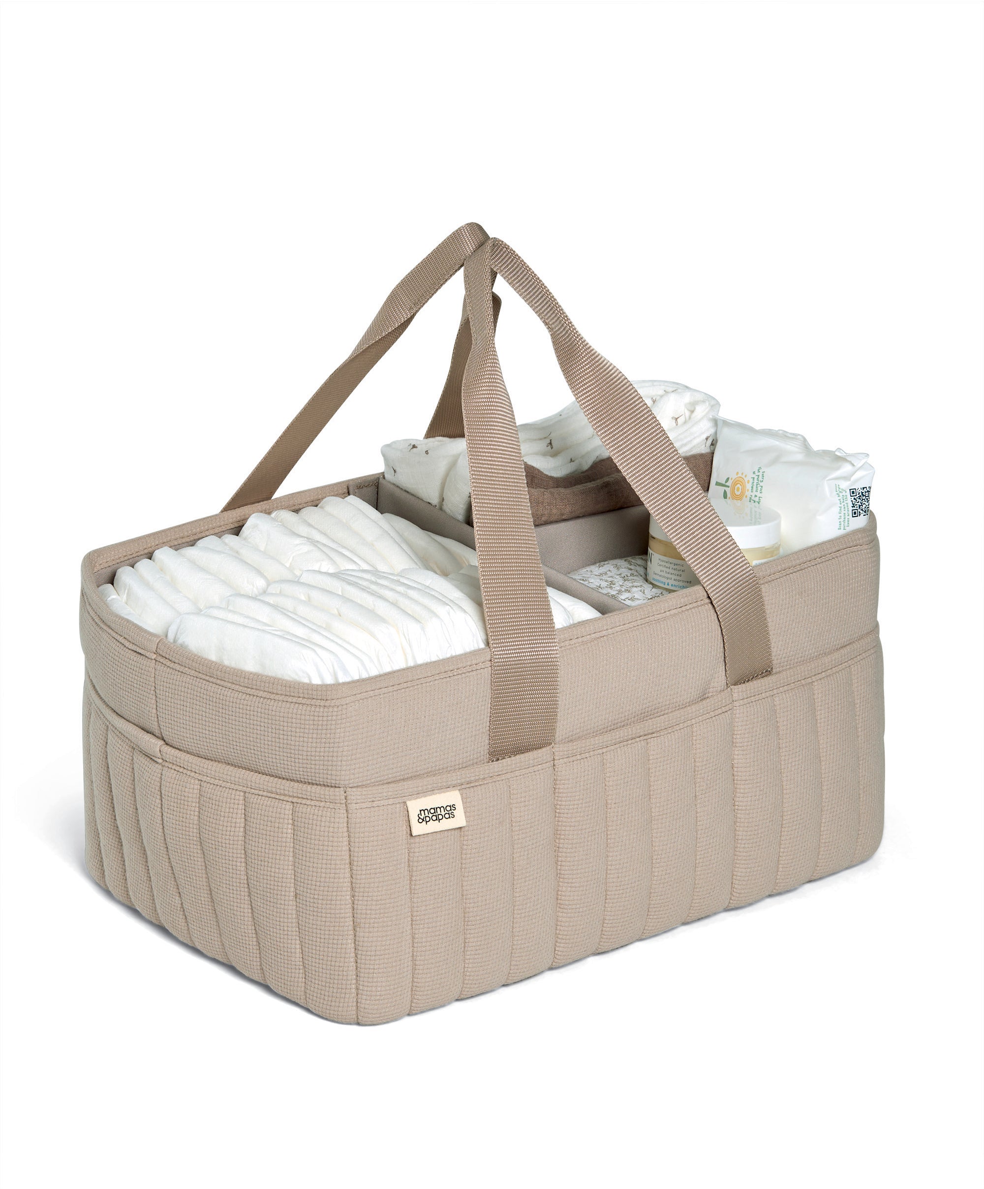 Nappy Caddy - Cashmere Waffle