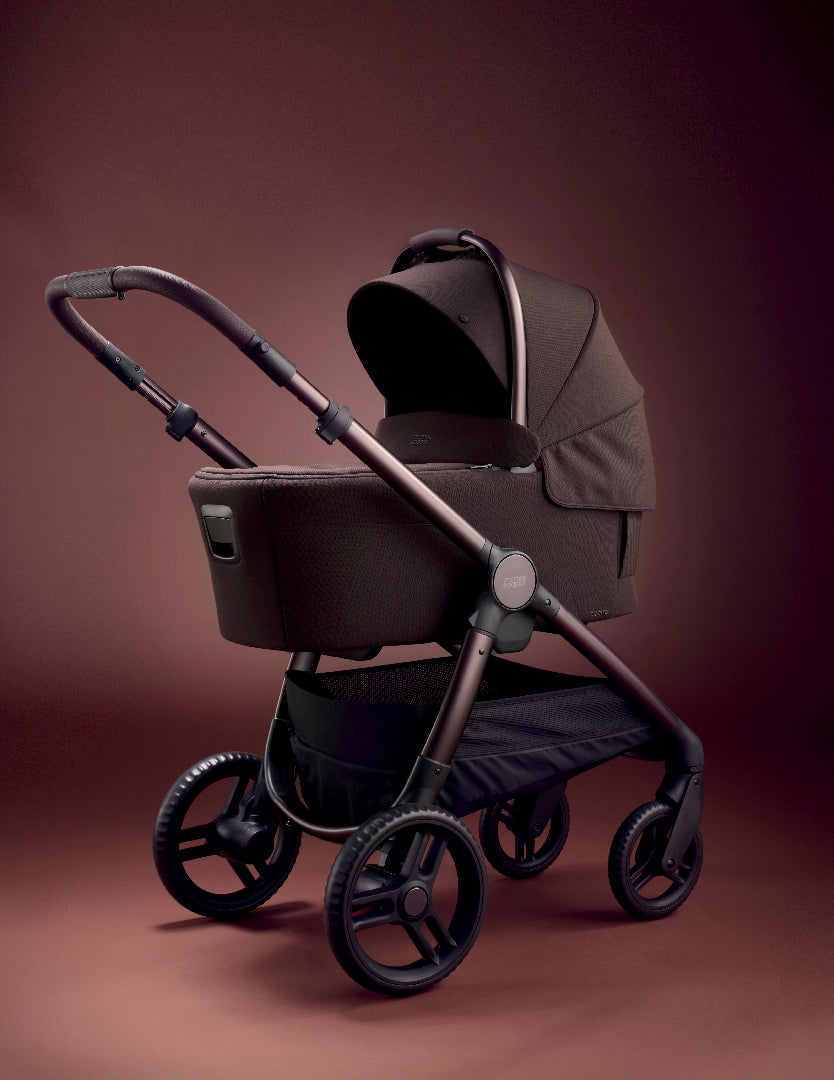 Ocarro2 All -Terrain Pram 3pc Bundle (Frame, Seat and Carrycot) - Americano