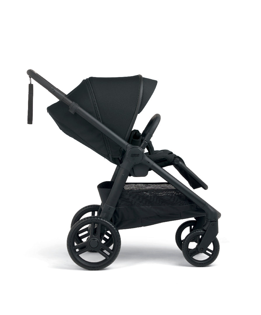 Ocarro2 All -Terrain Pram 3pc Bundle (Frame, Seat and Carrycot) - Eclipse Black
