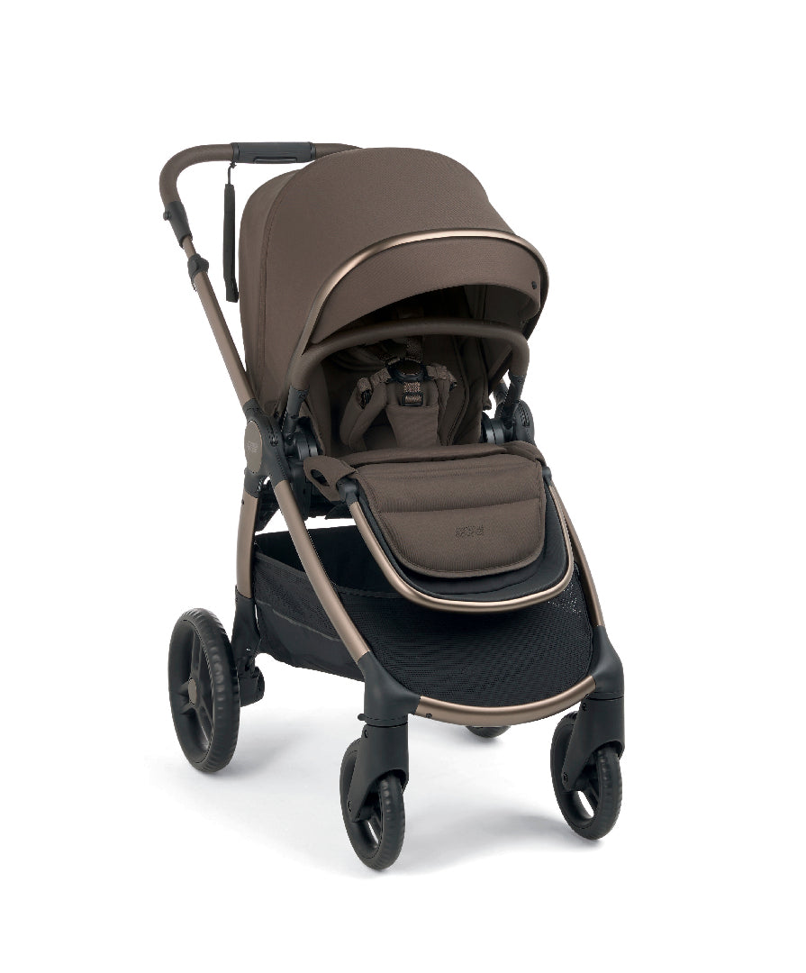 Ocarro2 All -Terrain Pram 3pc Bundle (Frame, Seat and Carrycot) - Crema