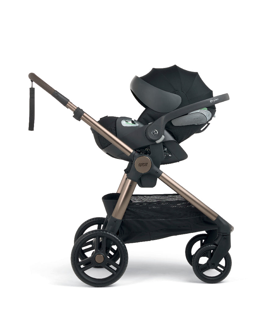 Ocarro2 All -Terrain Pram 3pc Bundle (Frame, Seat and Carrycot) - Crema
