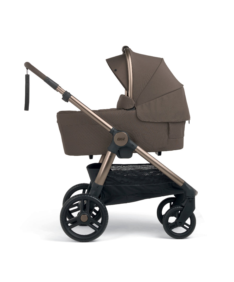 Ocarro2 All -Terrain Pram 3pc Bundle (Frame, Seat and Carrycot) - Crema