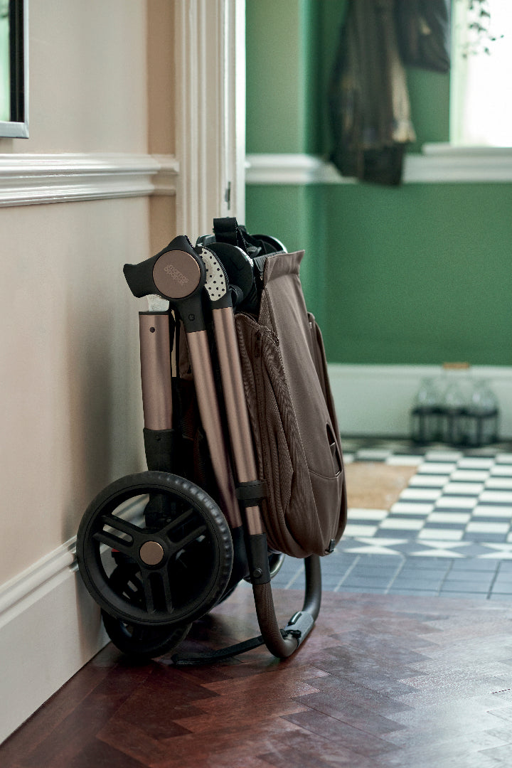 Ocarro2 All -Terrain Pram 3pc Bundle (Frame, Seat and Carrycot) - Crema