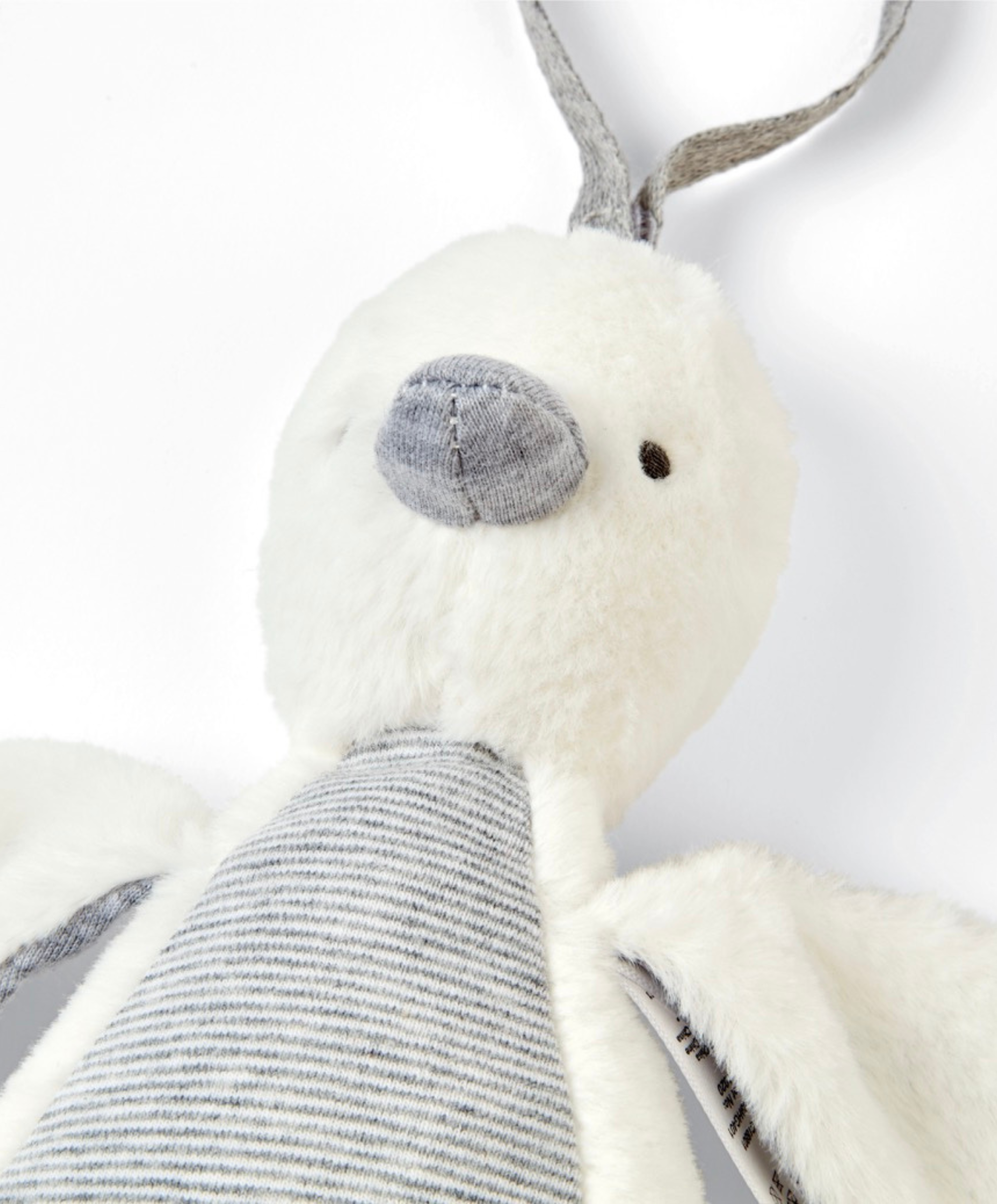 Mamas & Papas Activity Soft Toy Chime Toy - Duck Grey