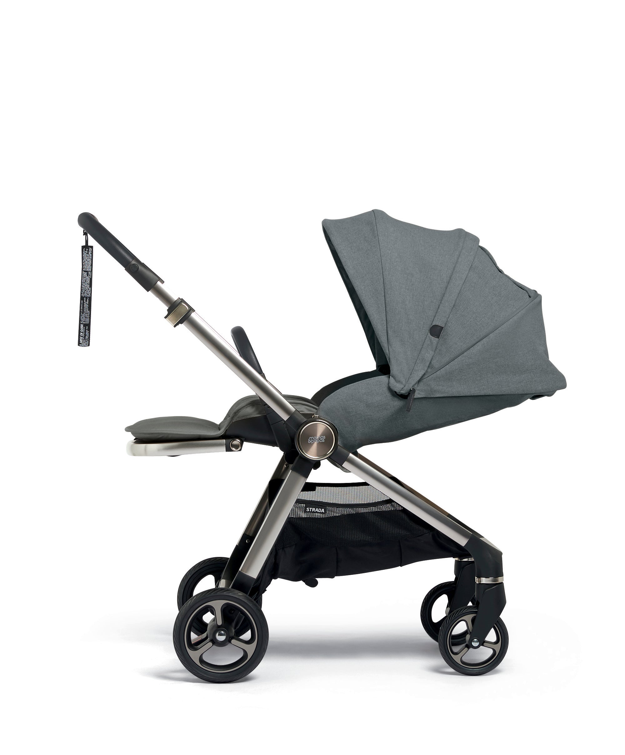 Mamas & Papas Strada Pram - Grey Melange