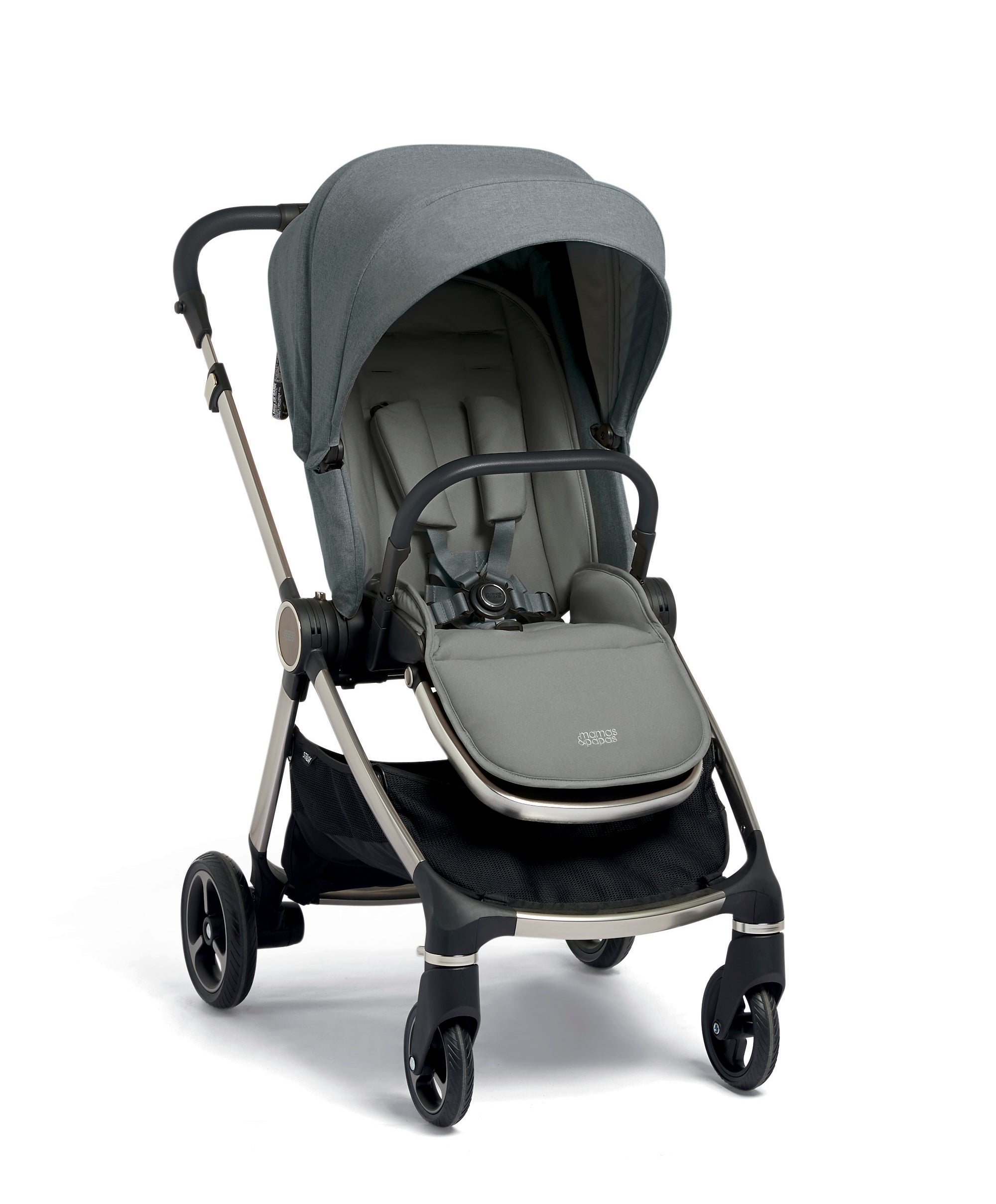 Mamas & Papas Strada Pram - Grey Melange