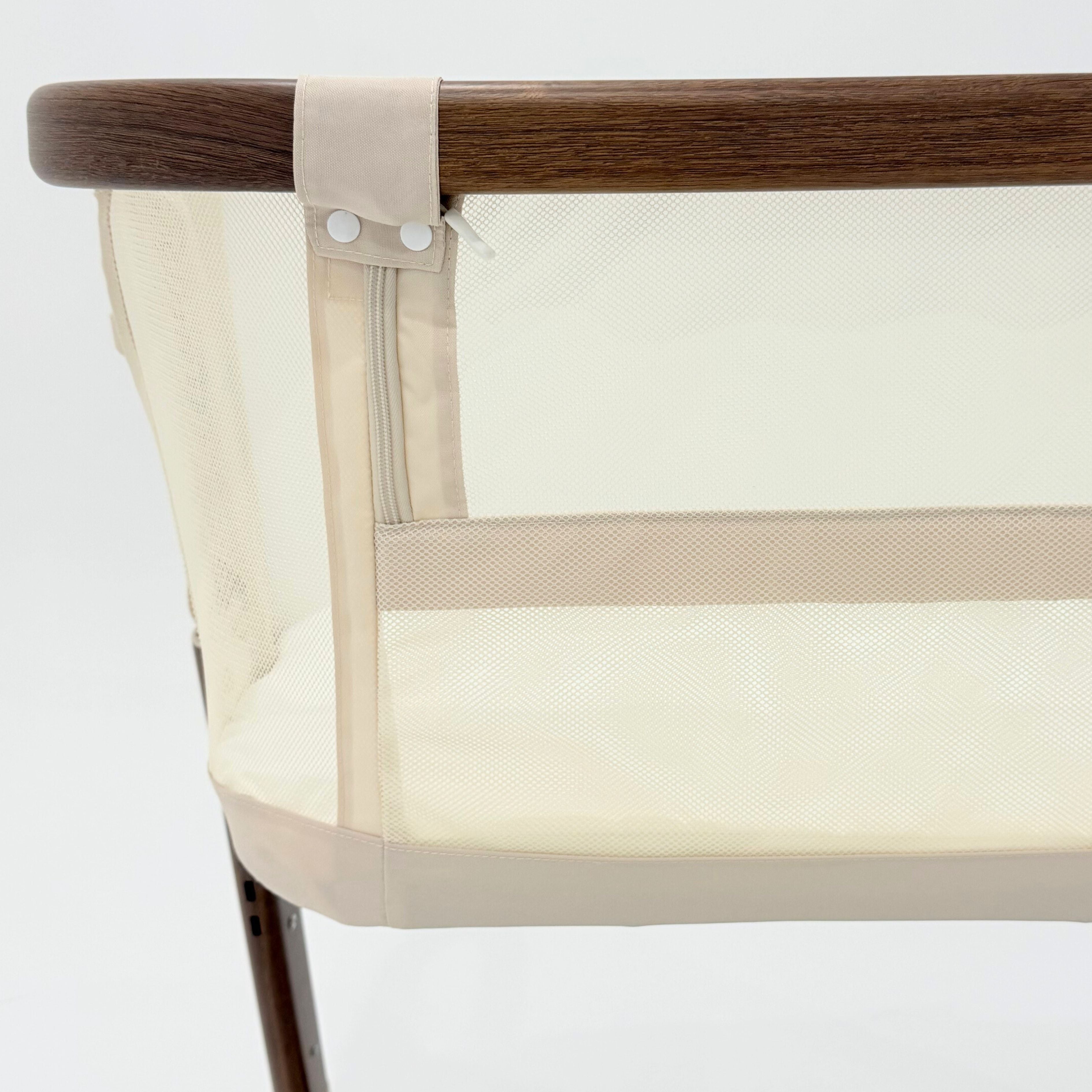 Dream Glider Bedside Sleeper – Auto Motion Bassinet | Wood Grain (Pre order for end July)