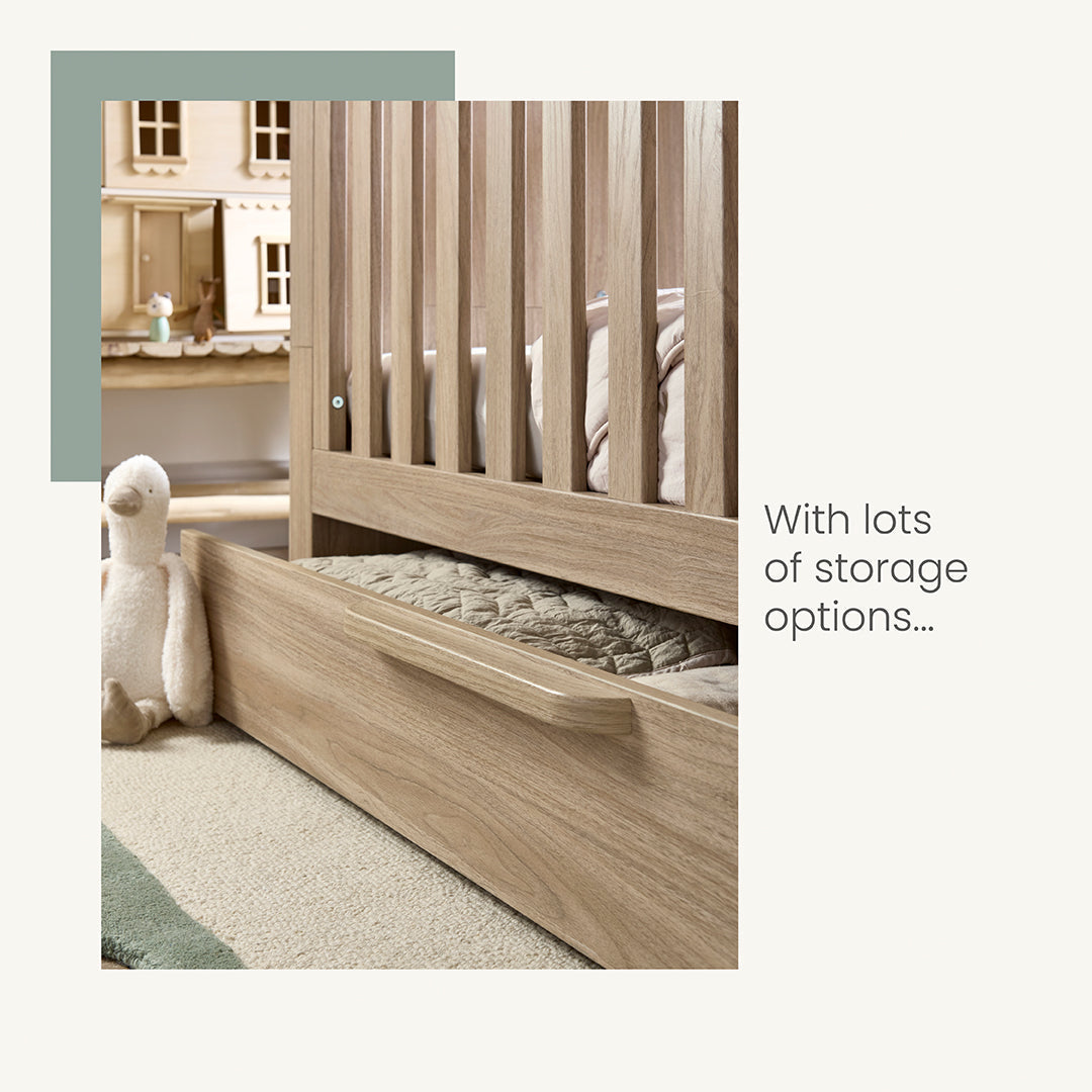 Franklin Light Oak 4 Piece Set - COT SET ONLY