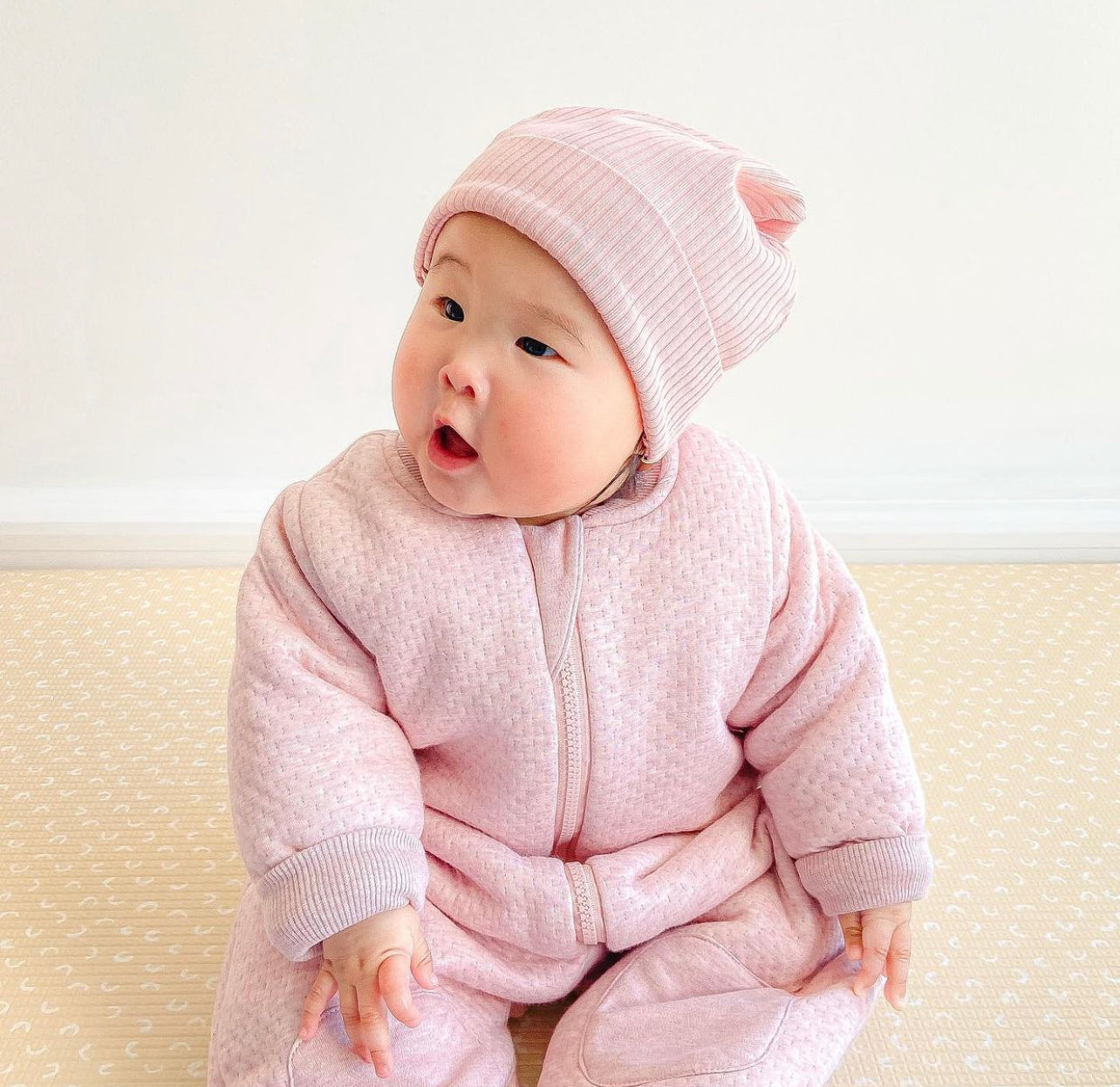 warmies cotton with arms and legs 3.0 tog - Dusty Pink